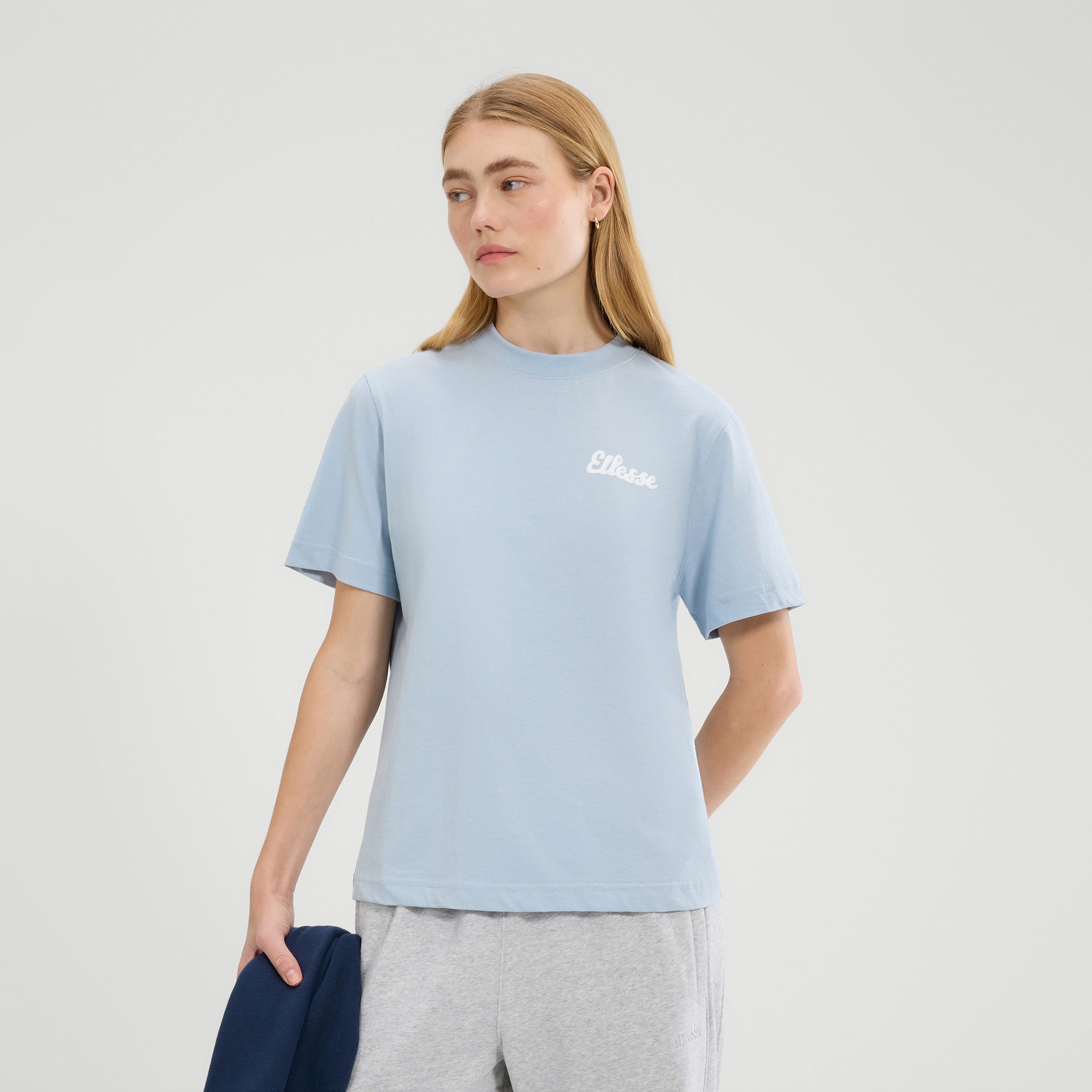Ellesse Soffio T-shirt Damer-Ljusblå,Vit