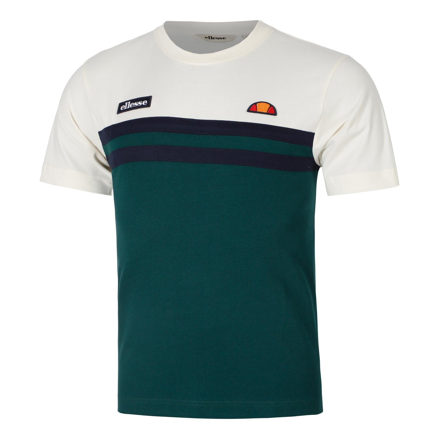 Ellesse Venire T-shirt Herrar - creme, mörkgrön