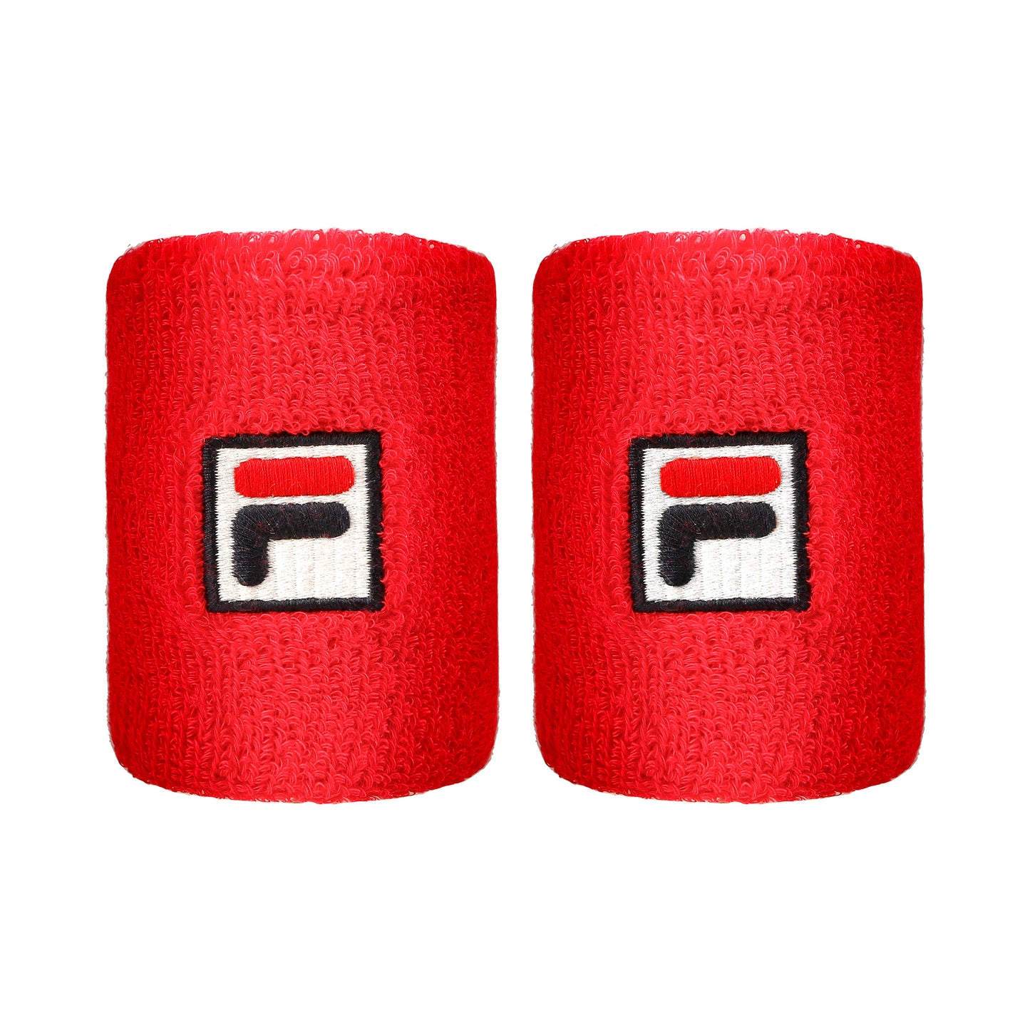 Fila Osten Svettband 2-pack Unisex - röd, vit
