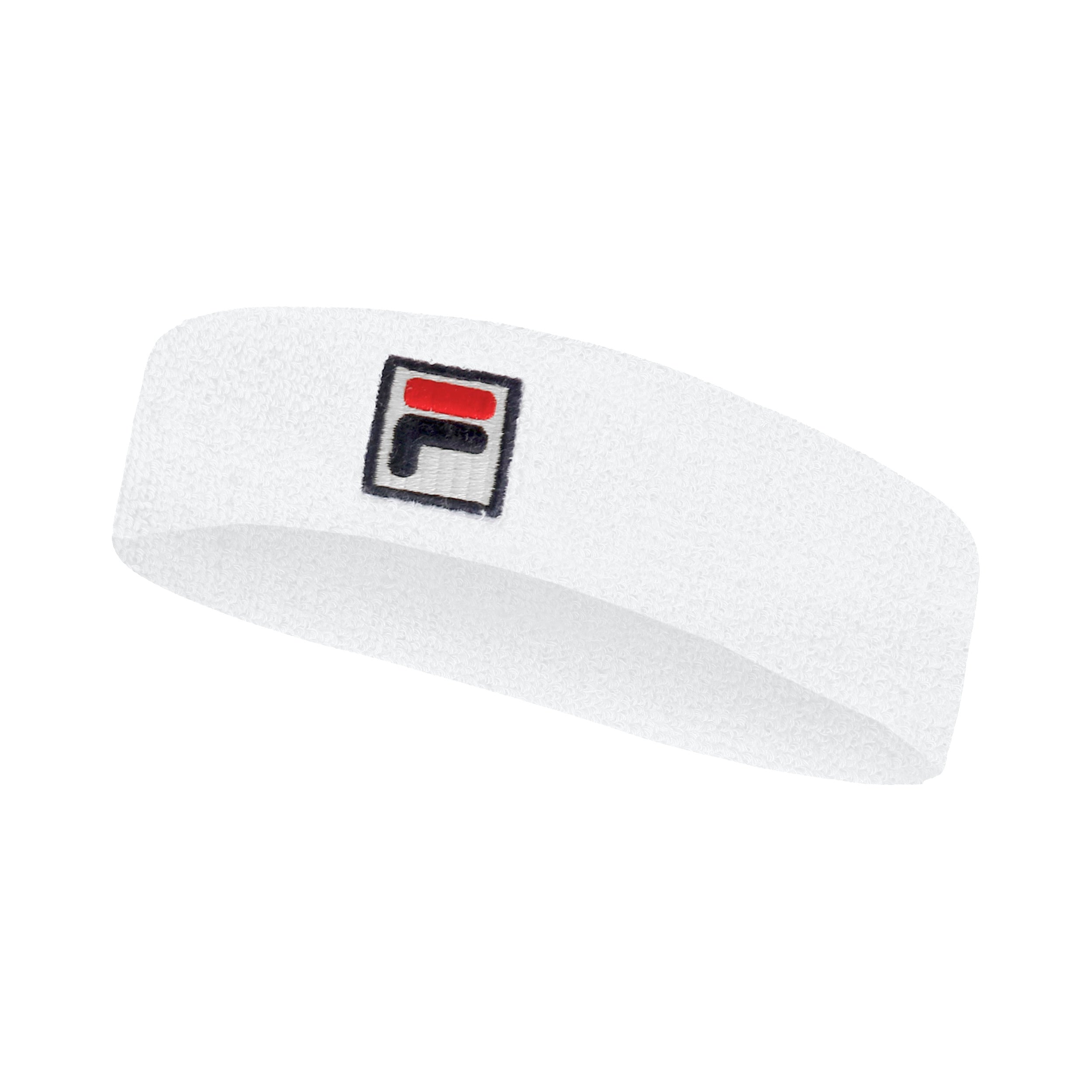 Fila Flexby Pannband Unisex - vit, mörkblå