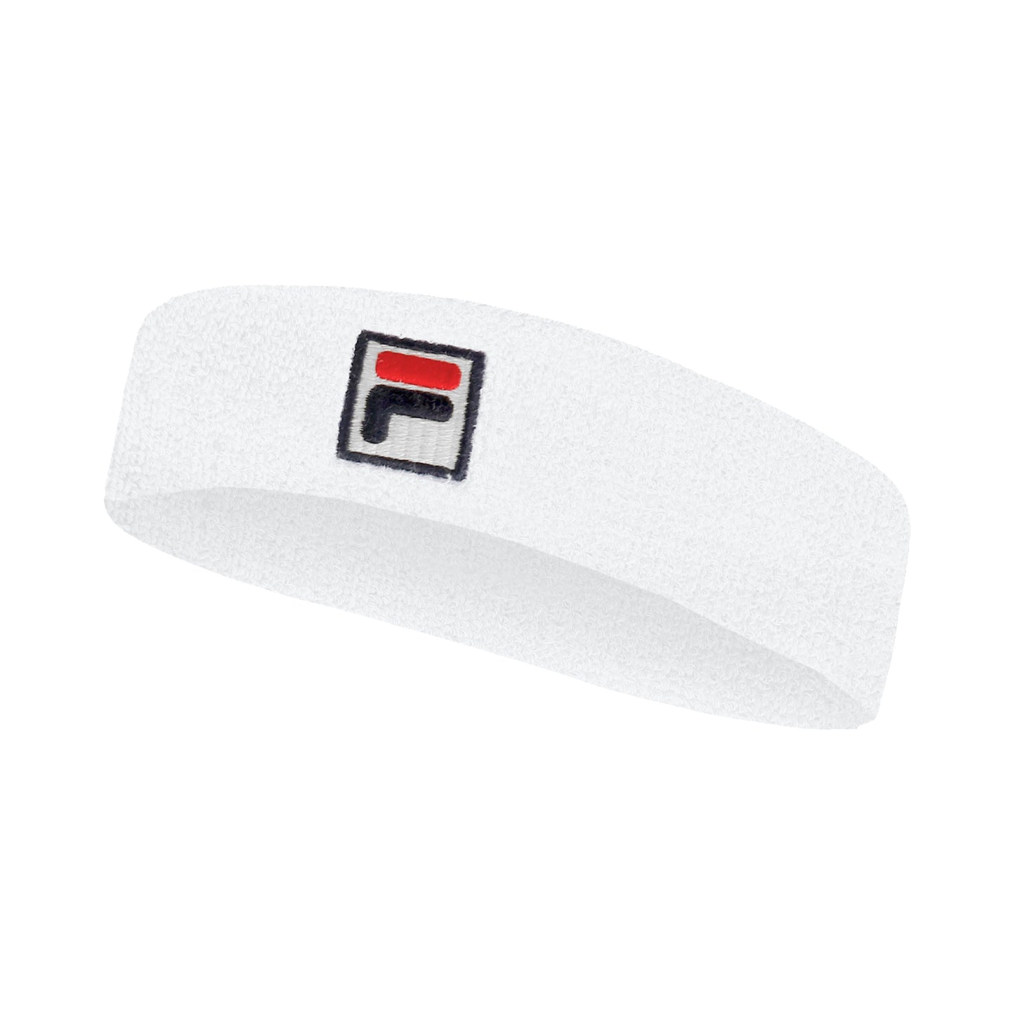Fila Flexby Pannband Unisex - vit, mörkblå