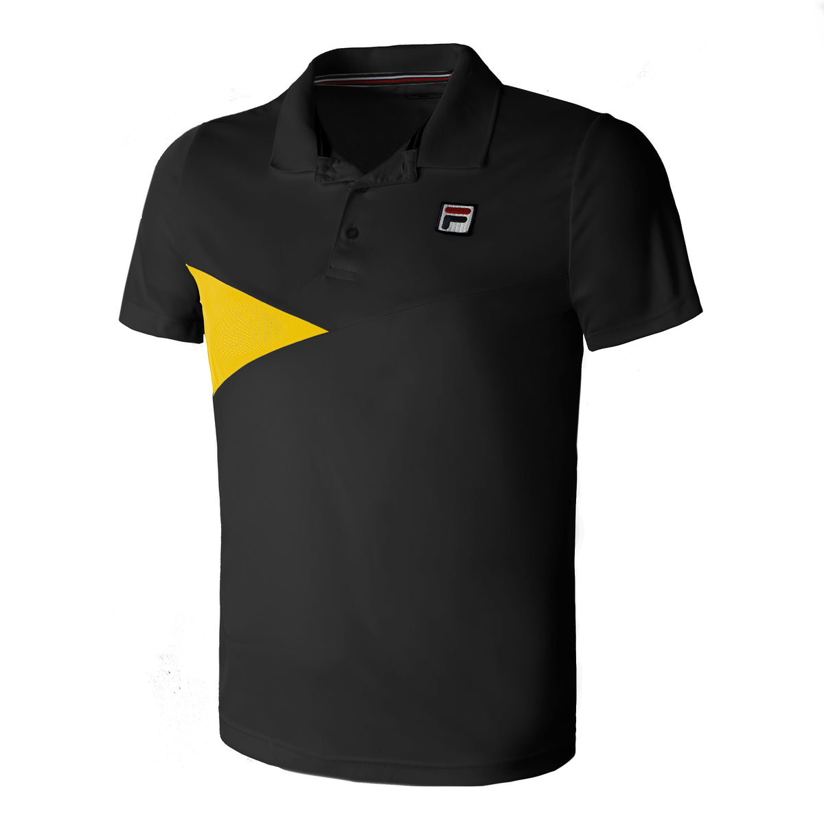 Fila Nino Polo Herrar - svart, gul