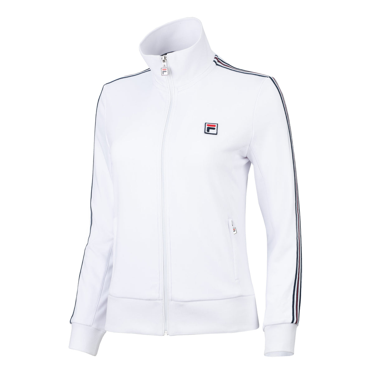 Fila Olivia Träningsjacka Damer - vit, blå