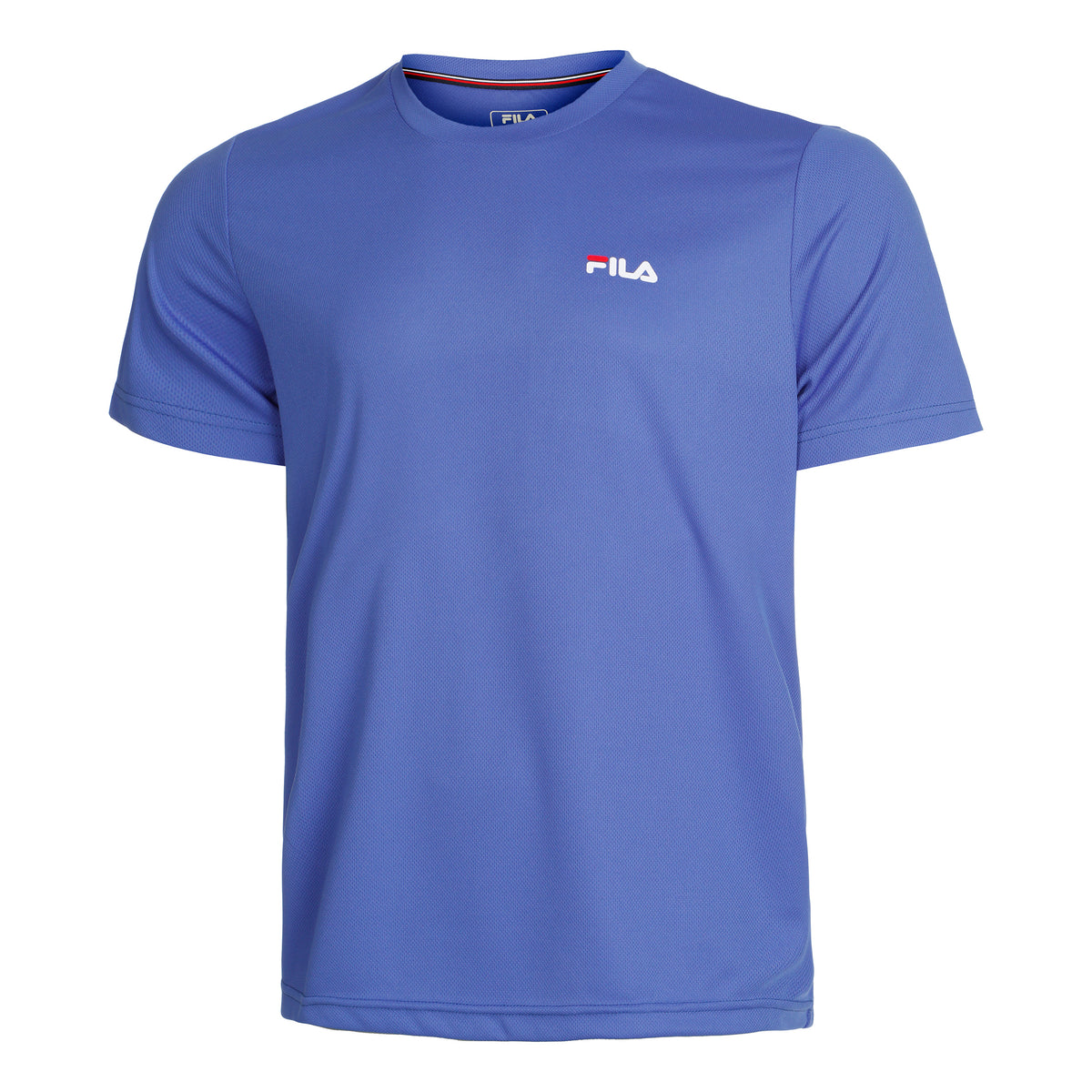 Fila Logo small T-shirt Herrar - blå, vit