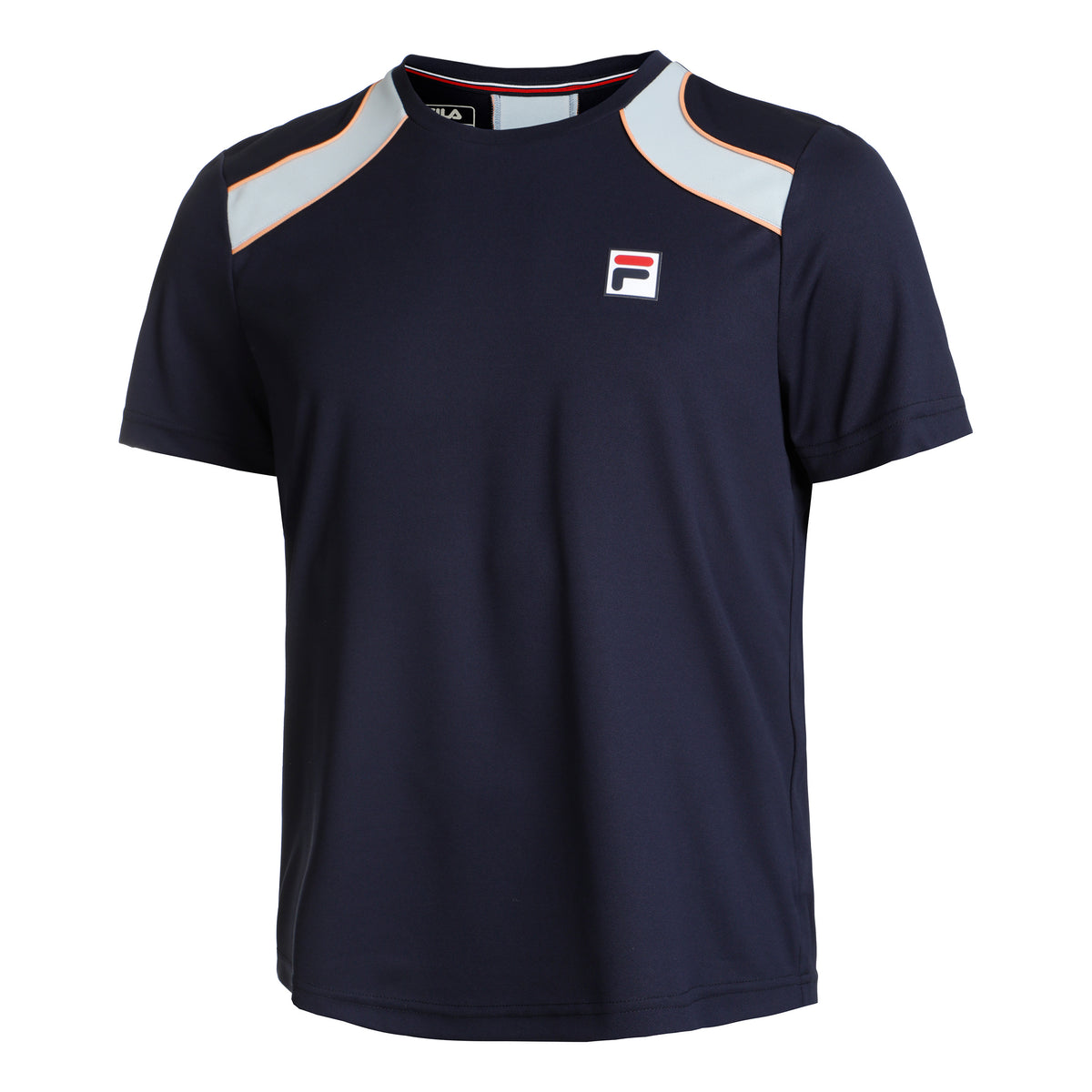Fila Filou T-shirt Herrar - mörkblå, ljusblå