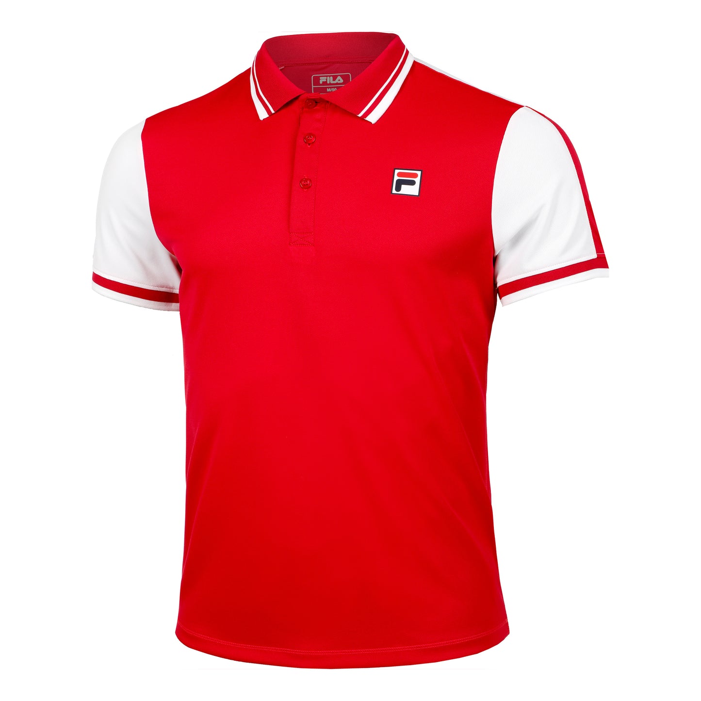 Fila Allan Polo Herrar - röd, vit