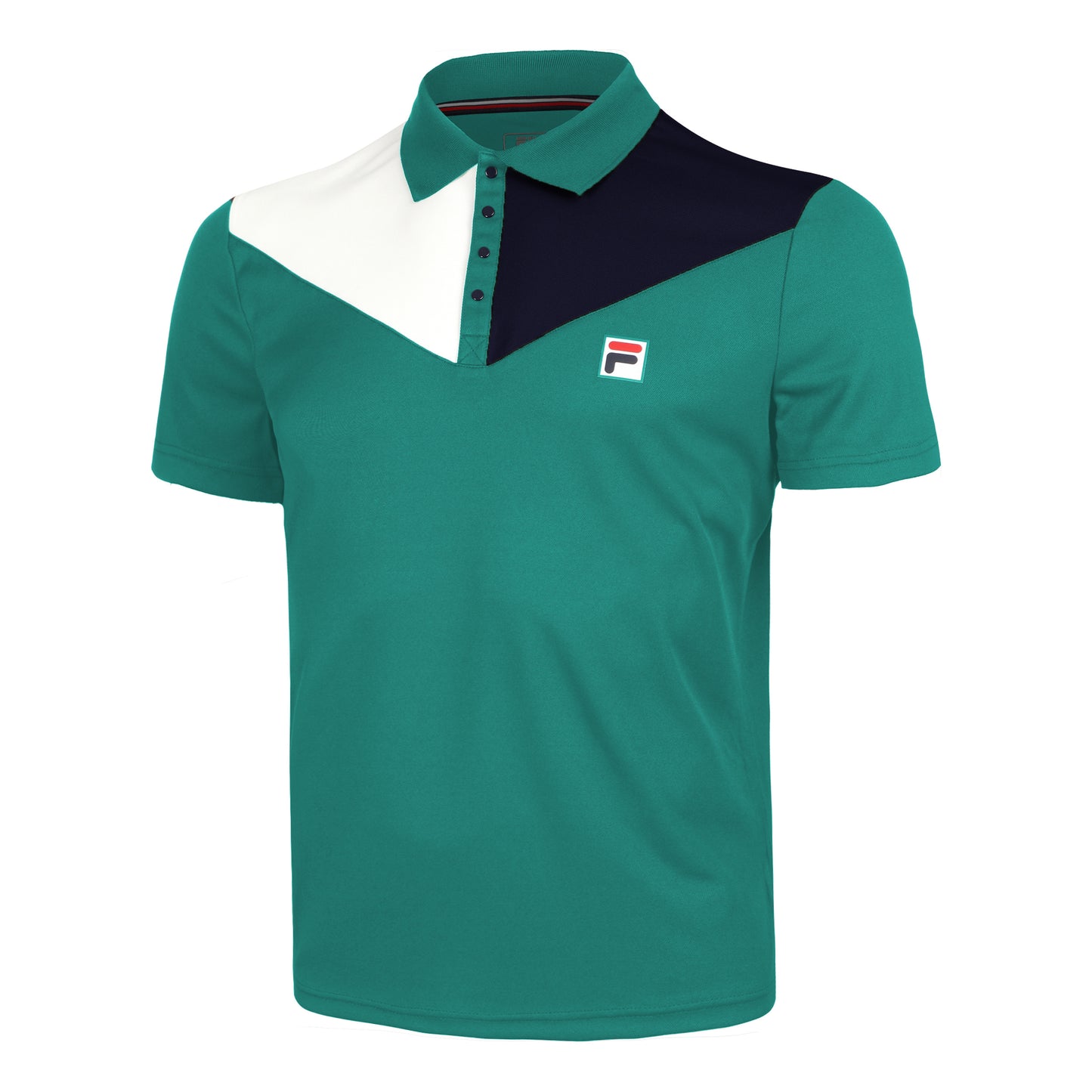 Fila Nilo Polo Herrar - grön, flerfärgad
