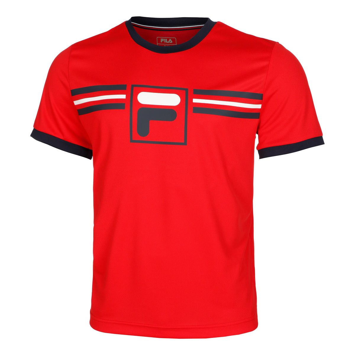 Fila Oscar T-shirt Herrar - röd, flerfärgad