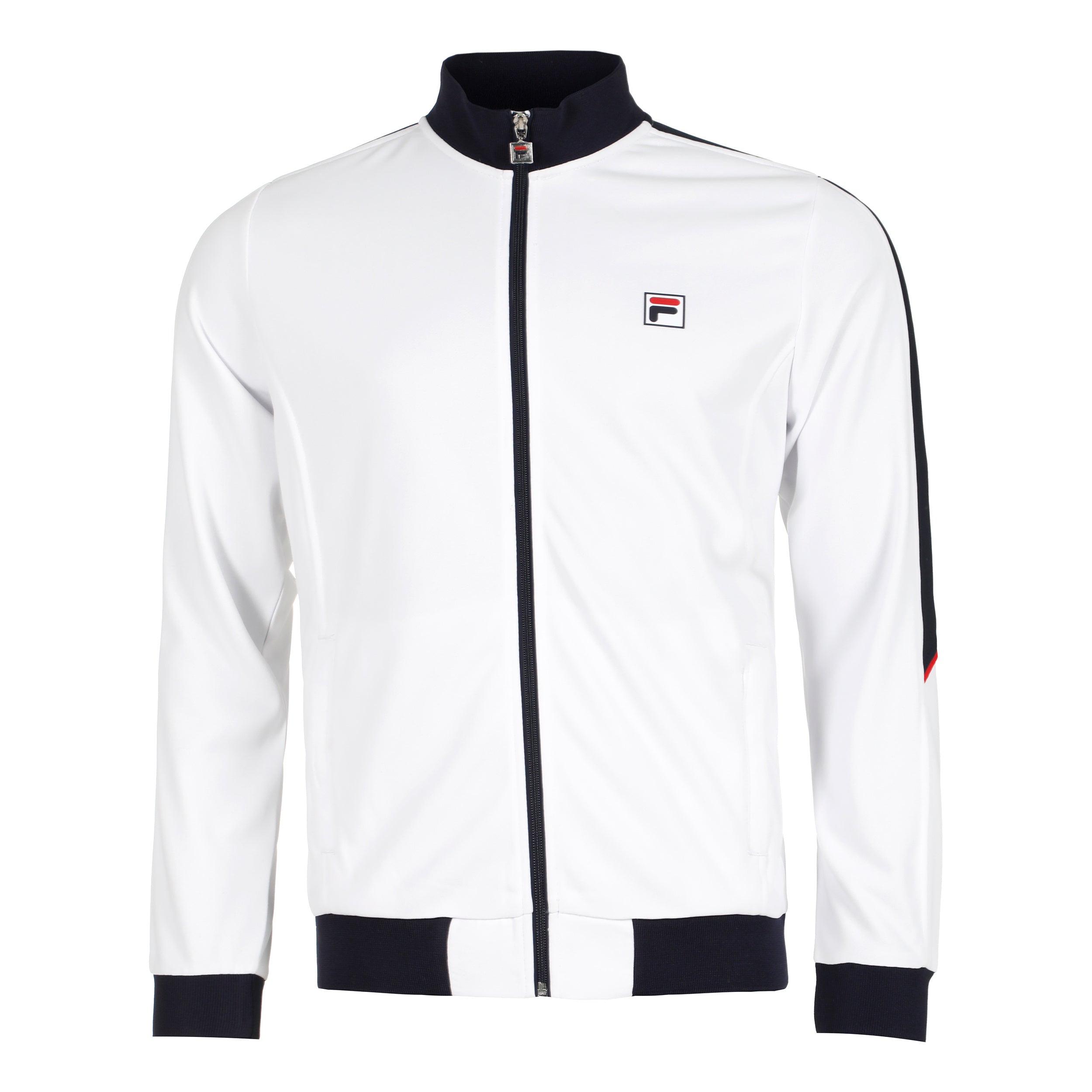 Fila Manuel Träningsjacka Herrar-Vit,Mörkblå