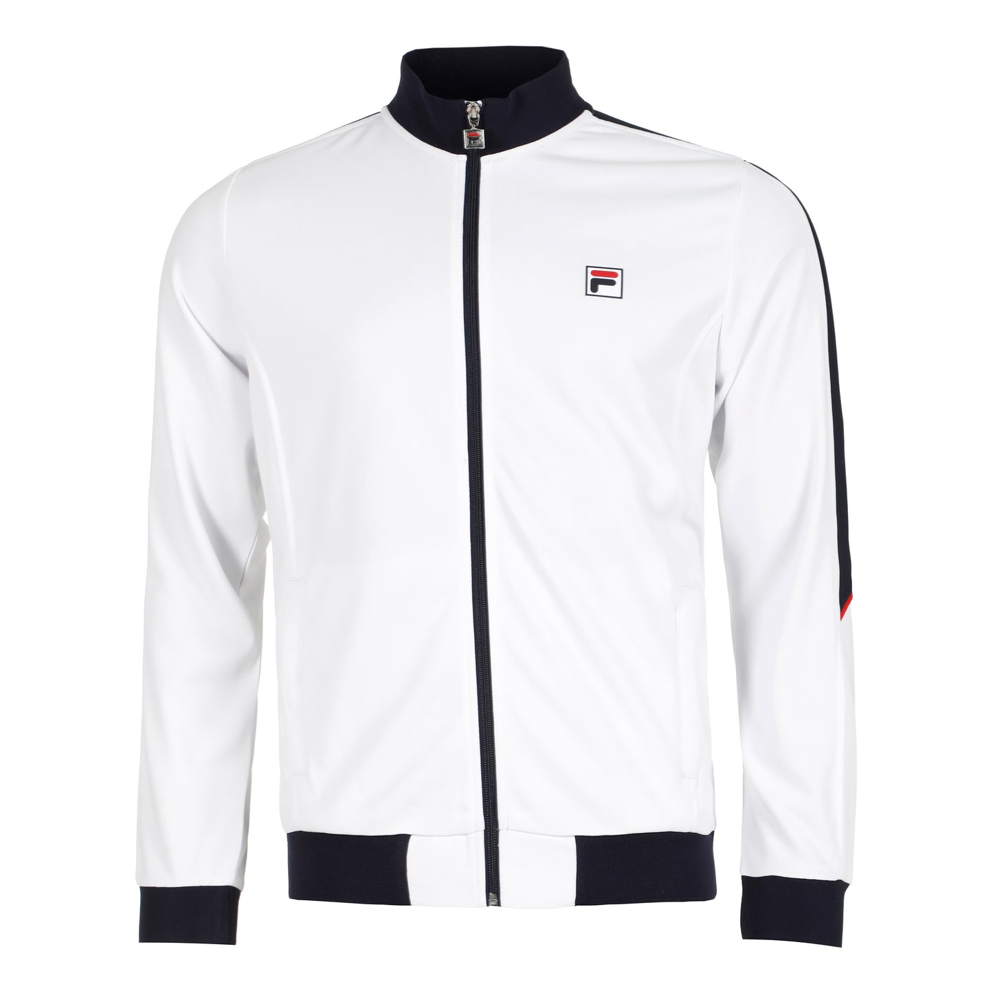 Fila Manuel Träningsjacka Herrar-Vit,Mörkblå