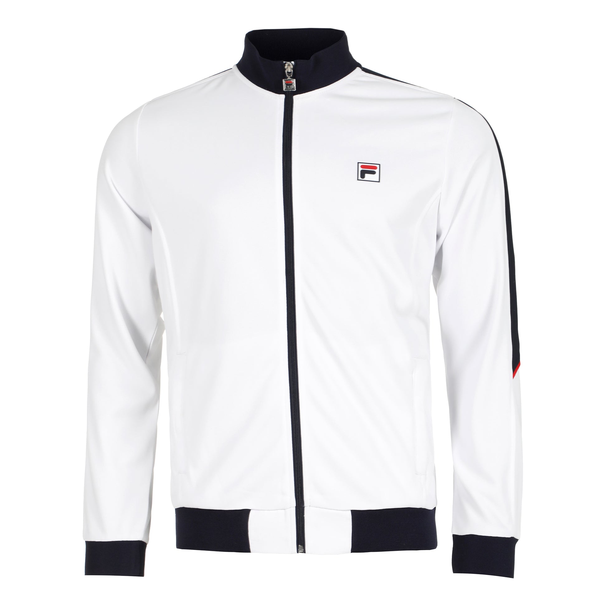 Fila Manuel Träningsjacka Herrar-Vit,Mörkblå