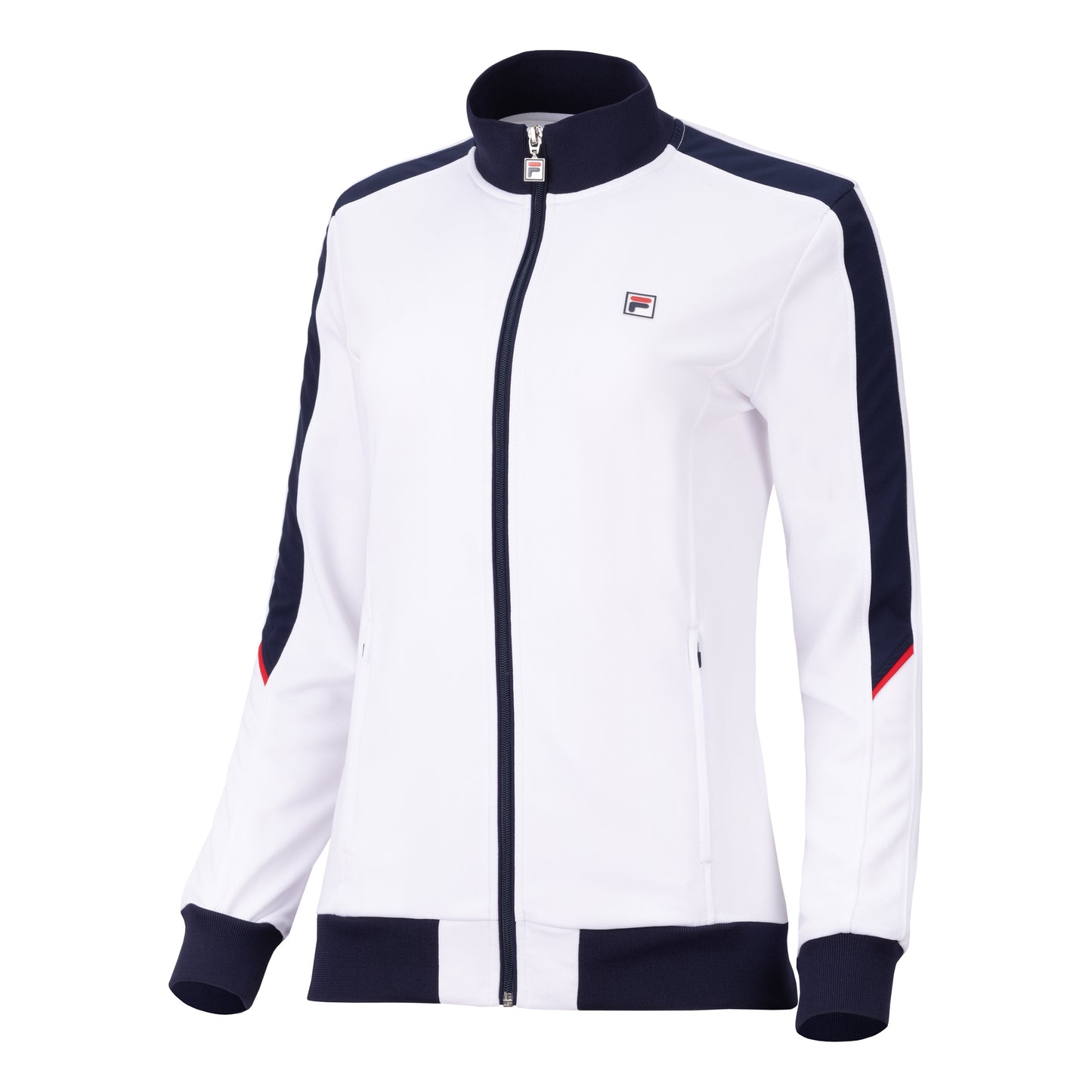 Fila Manuela Träningsjacka Damer - vit,