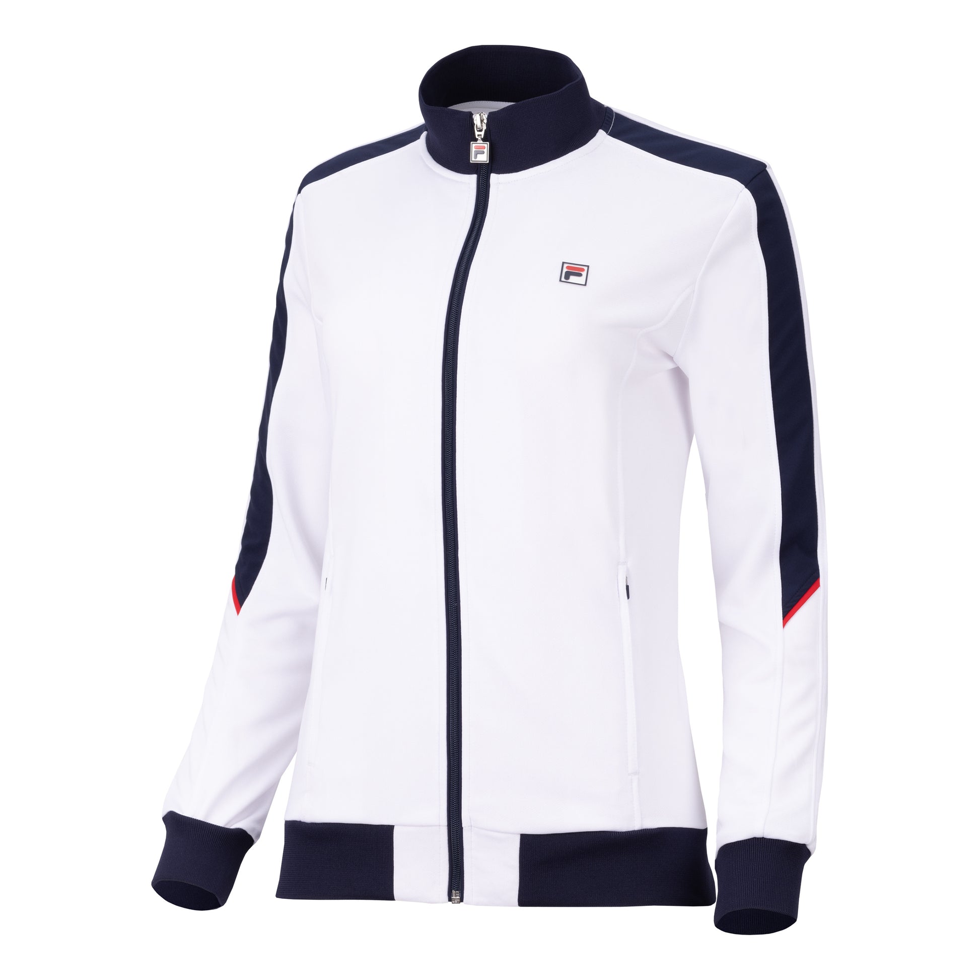 Fila Manuela Träningsjacka Damer - vit,