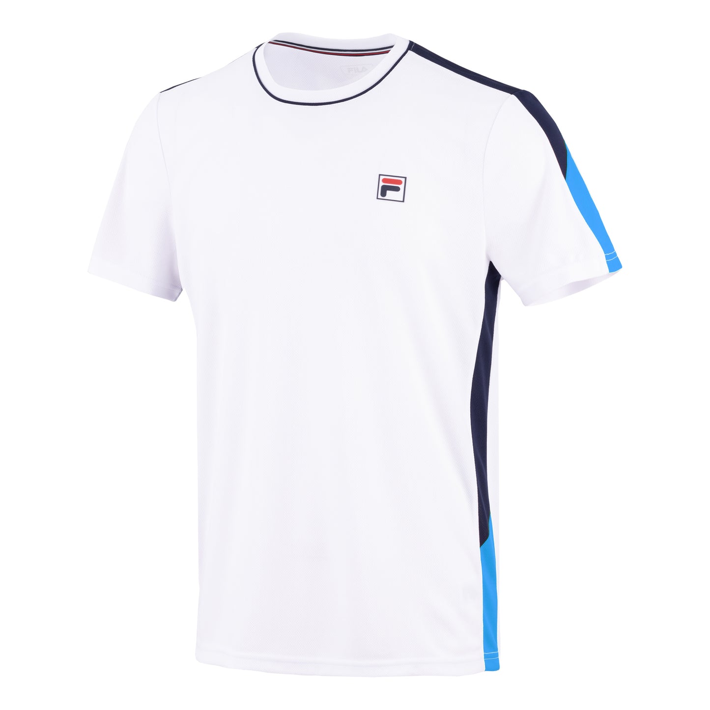 Fila Gabriel T-shirt Herrar - vit, flerfärgad