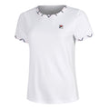Yamila T-shirt Damer-Vit