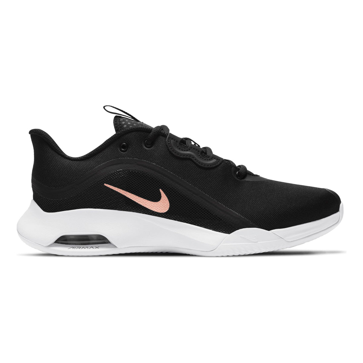 Nike Court Air Max Volley Sko för grus Damer - svart, guld