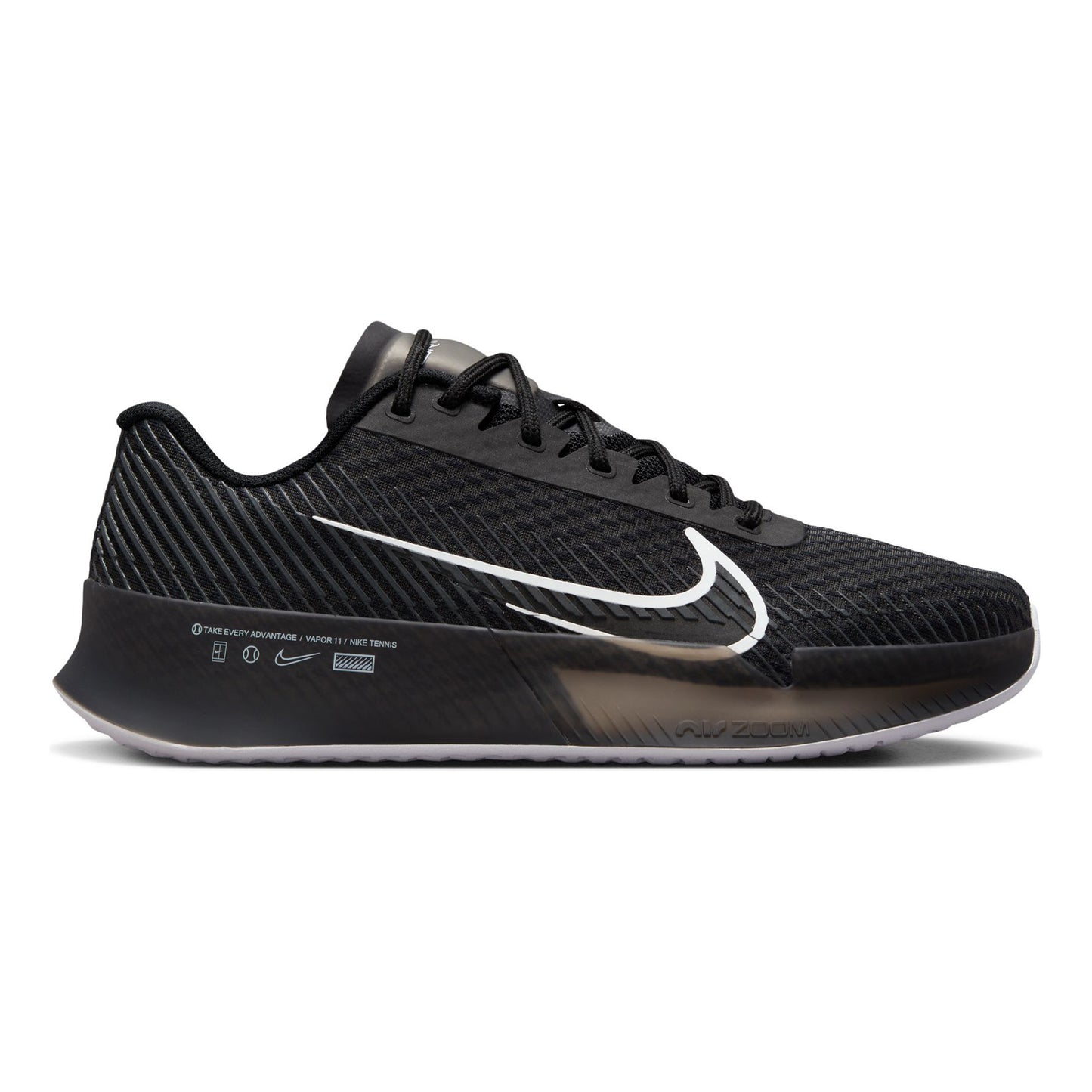 Nike Air Zoom Vapor 11 Allroundsko Damer - svart, mörkgrå
