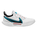 Zoom Court Pro Allroundsko Herrar - vit, turkos