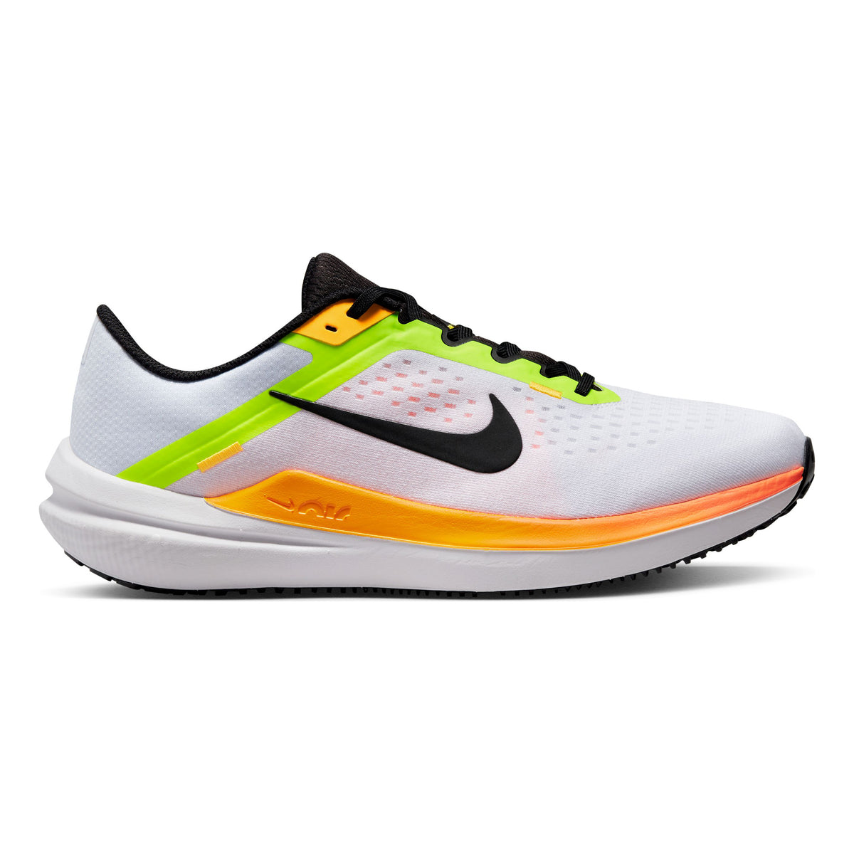Nike Air Winflo 10 Neutralsko Herrar - vit, neongrön