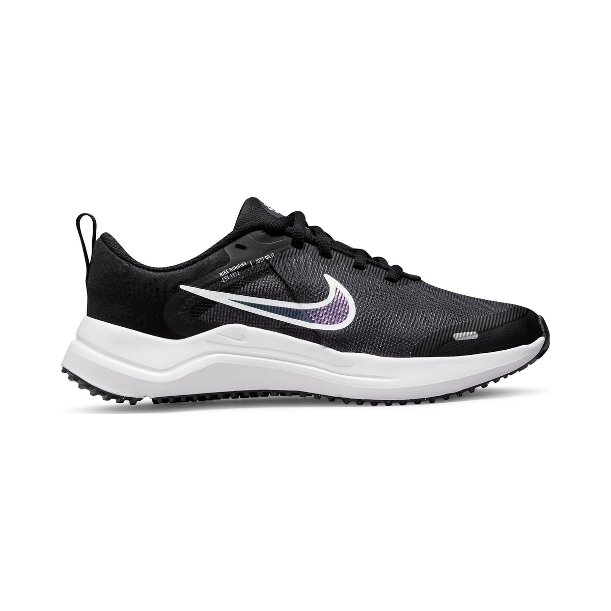 Nike Downshifter 12 Neutralsko Barn - svart, vit