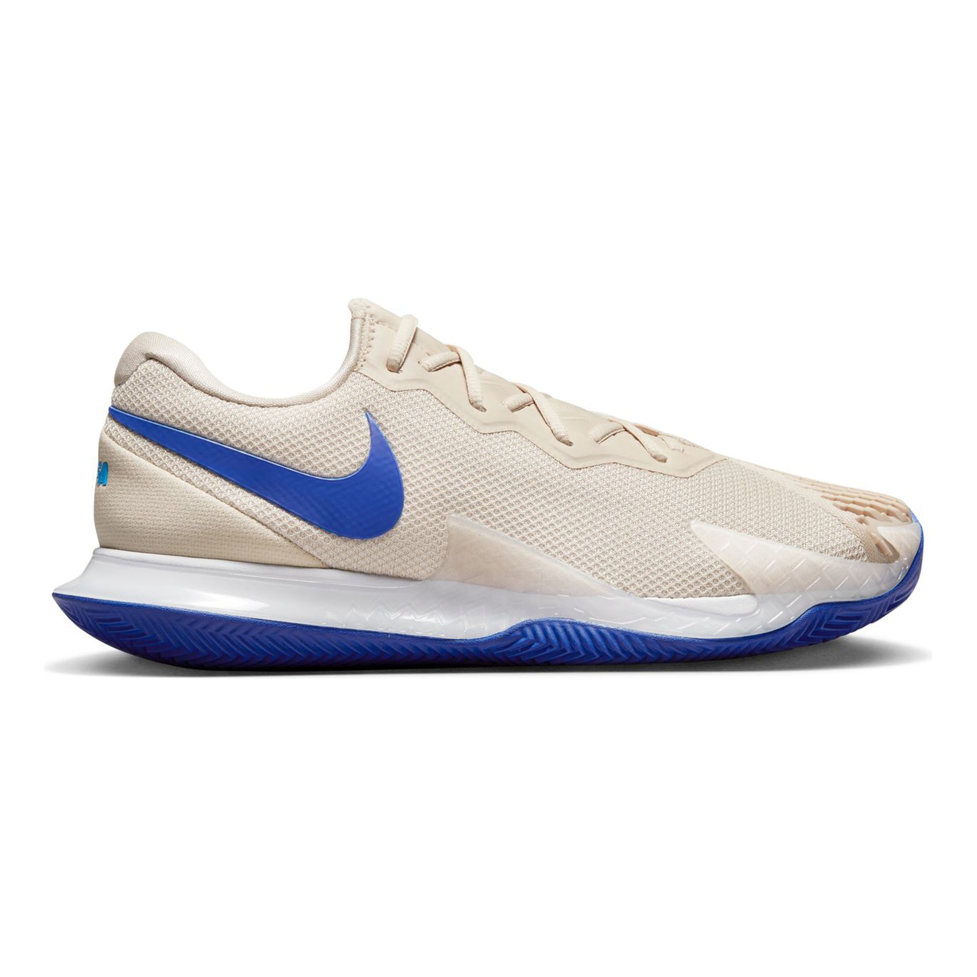 Nike Court Air Zoom Vapor Cage 4 Rafa Sko för grus Herrar - beige, blå