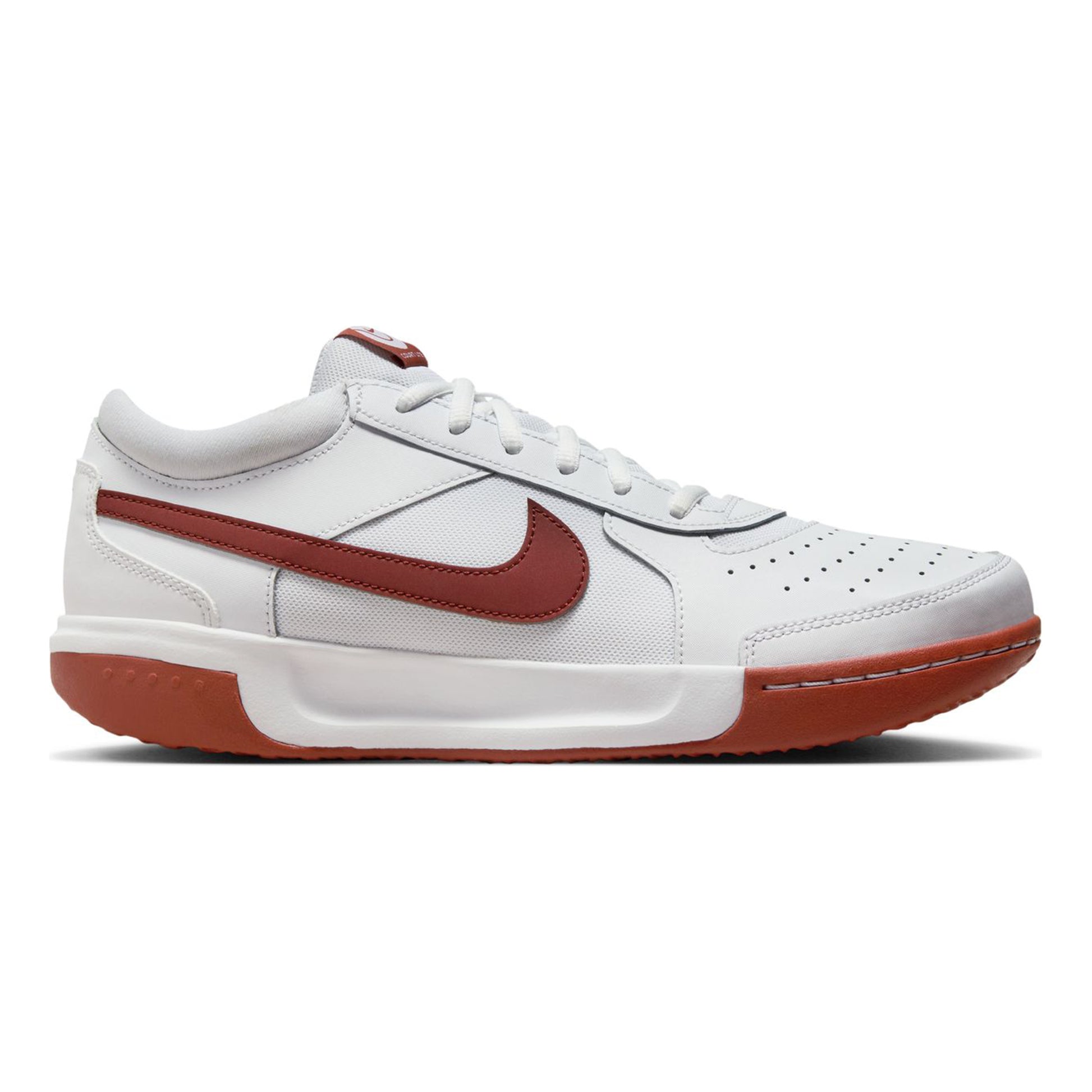 Nike Zoom Court Lite 3 Allroundsko Barn - vit, mörkröd