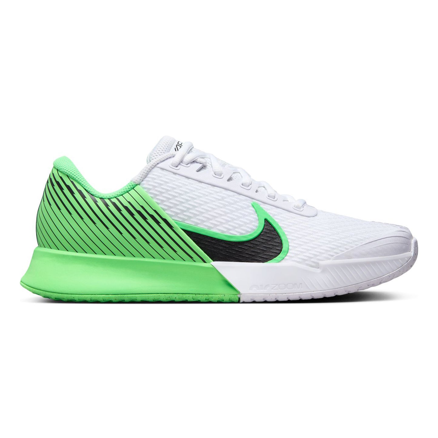 Nike Air Zoom Vapor Pro 2 Allroundsko Damer - vit, neongrön