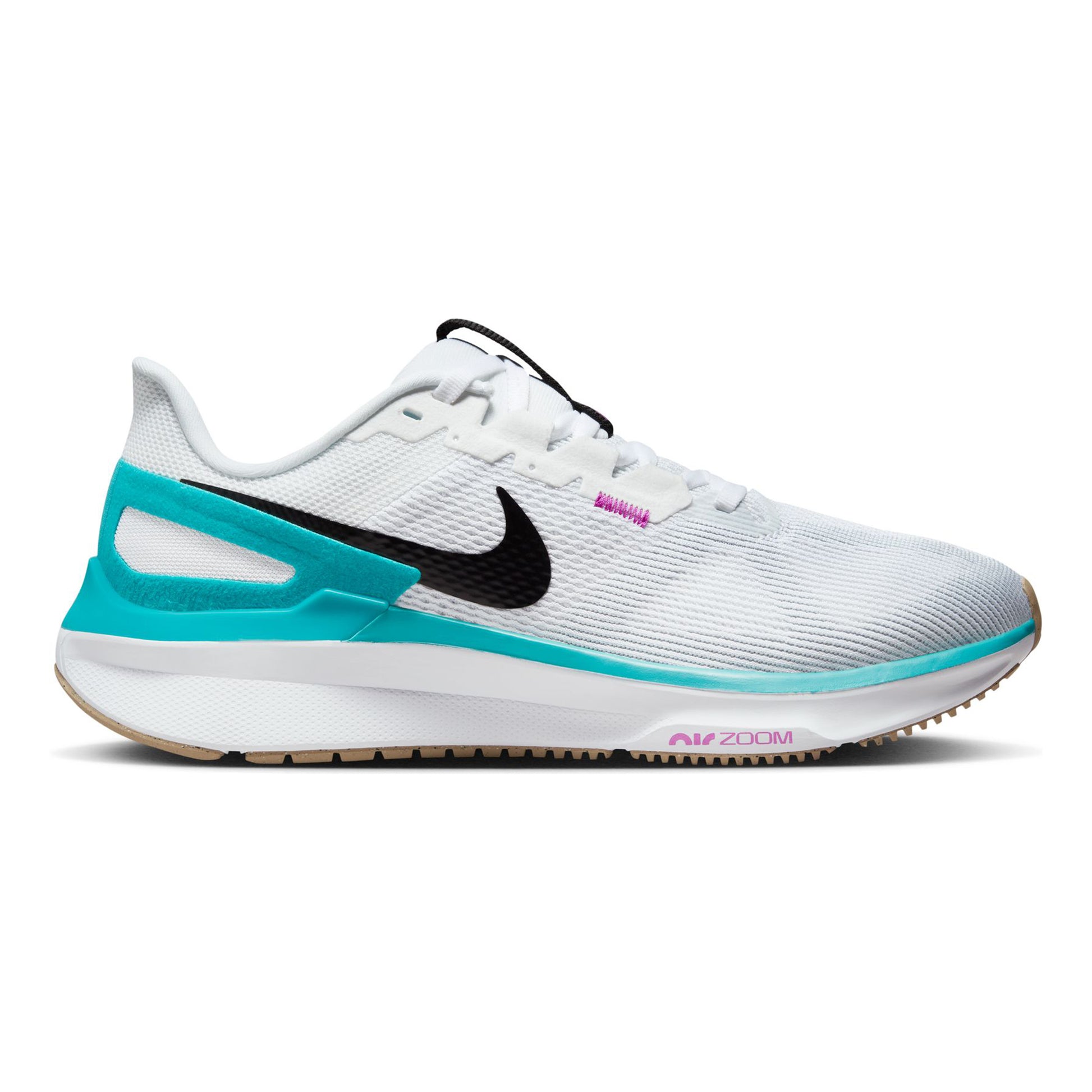 Nike Structure 25 Stabilitetssko Damer - vit, turkos