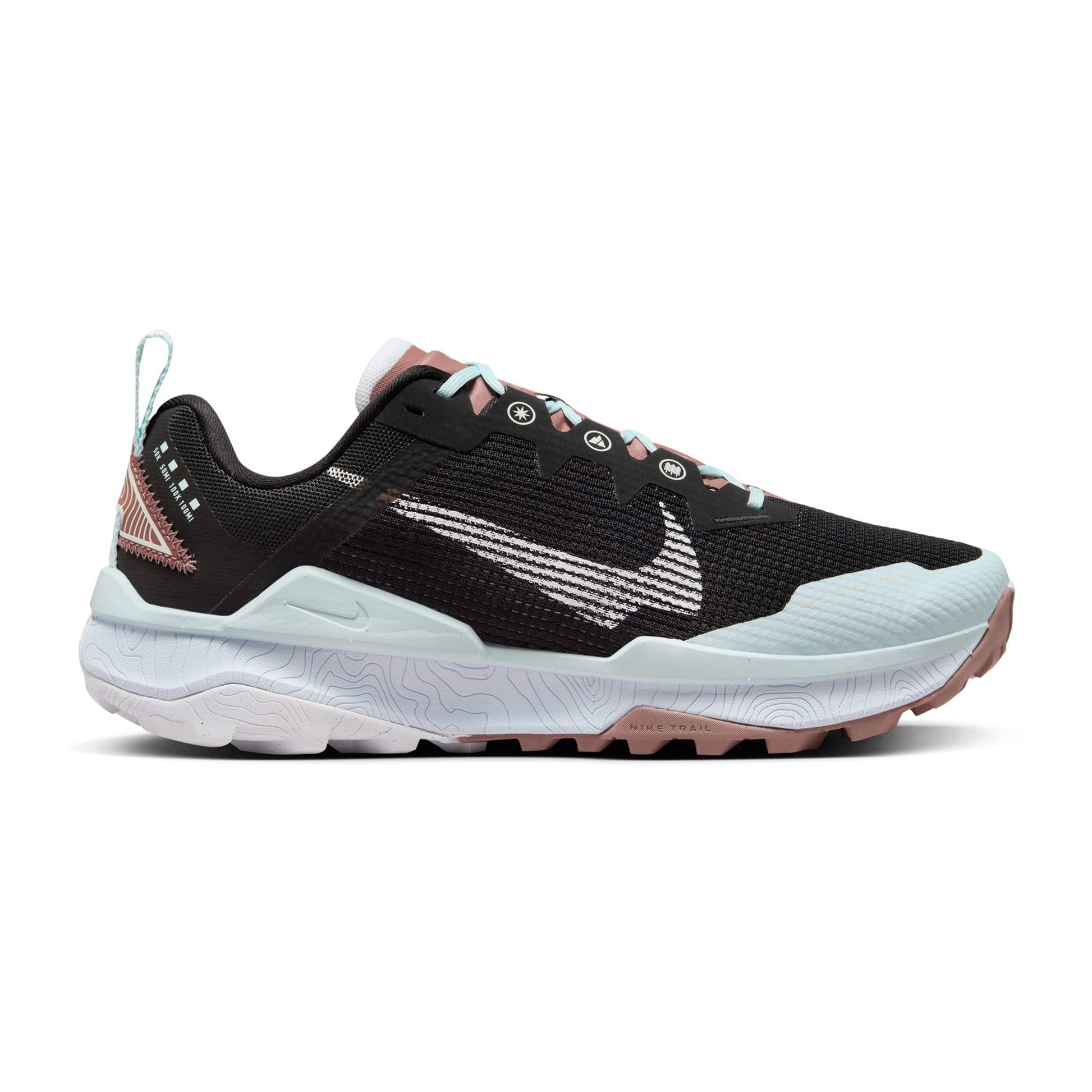 Nike React Wildhorse 8 Terrängsko Damer - svart, mint