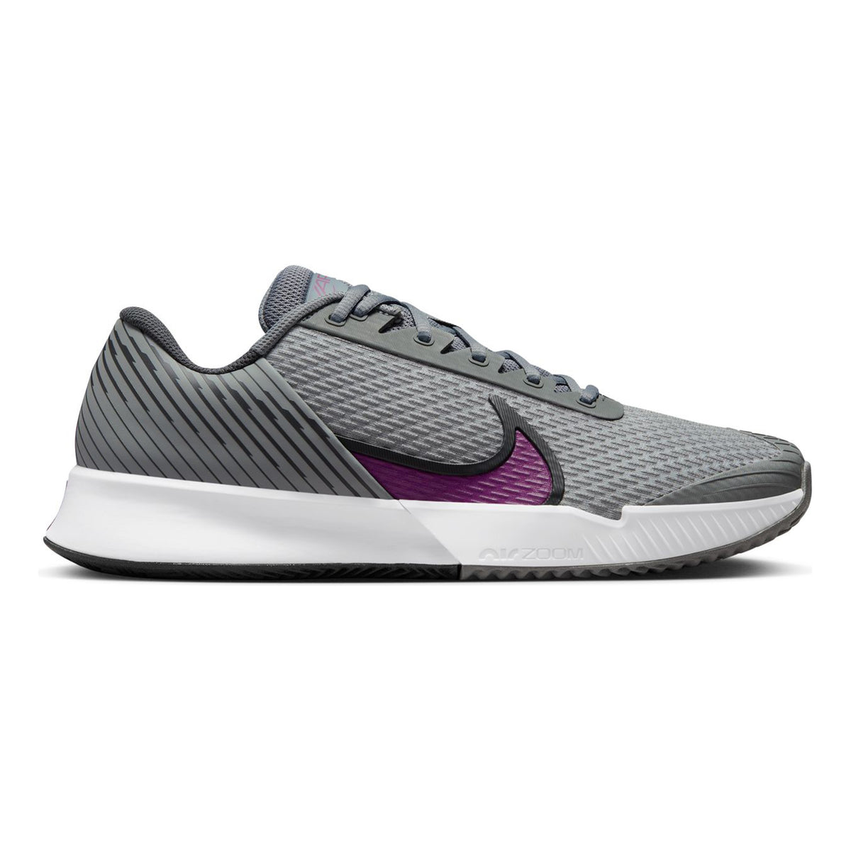 Nike Air Zoom Vapor Pro 2 Sko För Grus Herrar-Grå,Berry