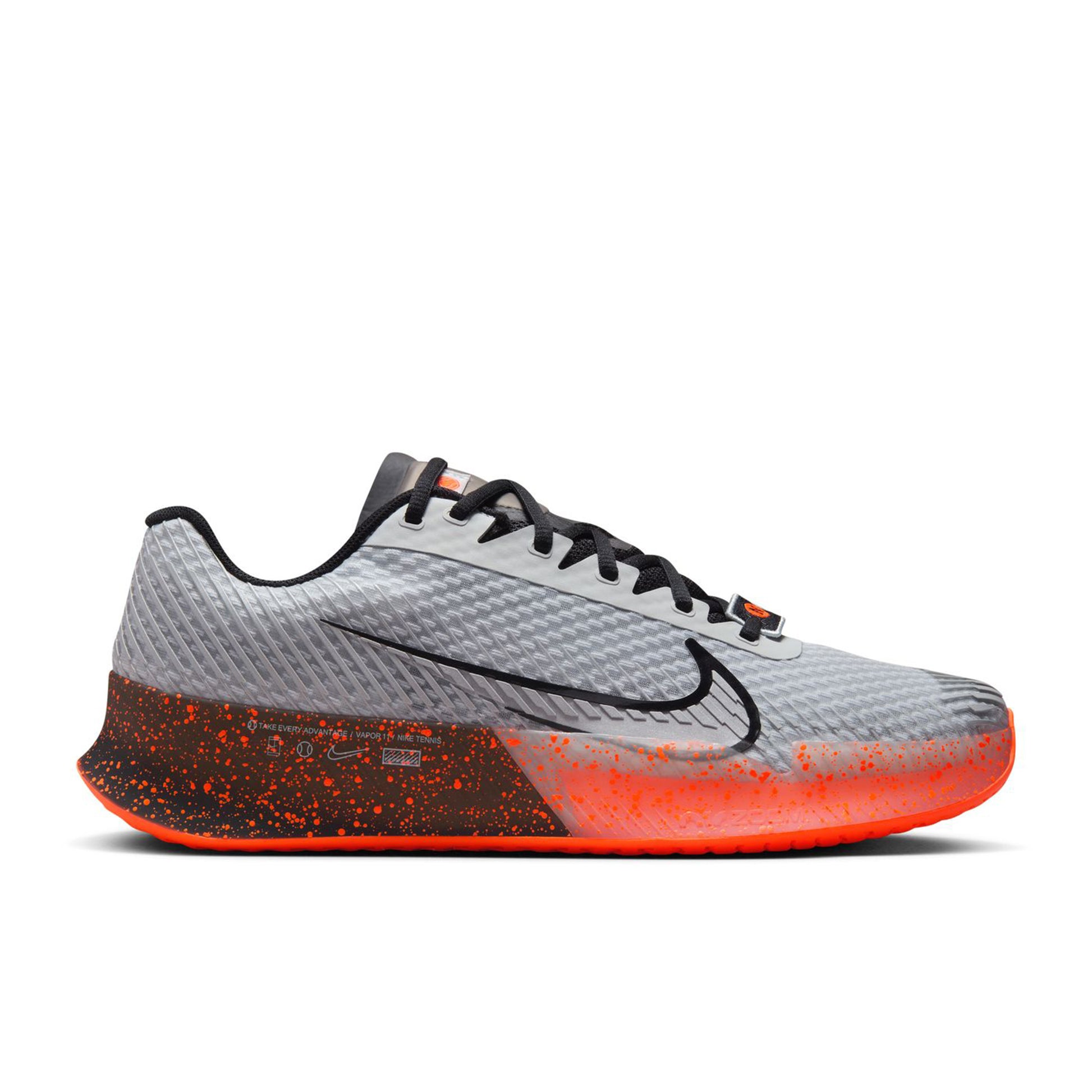 Nike Air Zoom Vapor 11 Premium Allroundsko Herrar - vit, orange