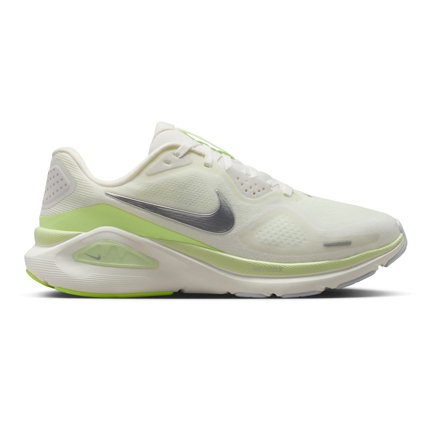 Nike Structure 26 Stabilitetssko Damer - vit, ljusgrön