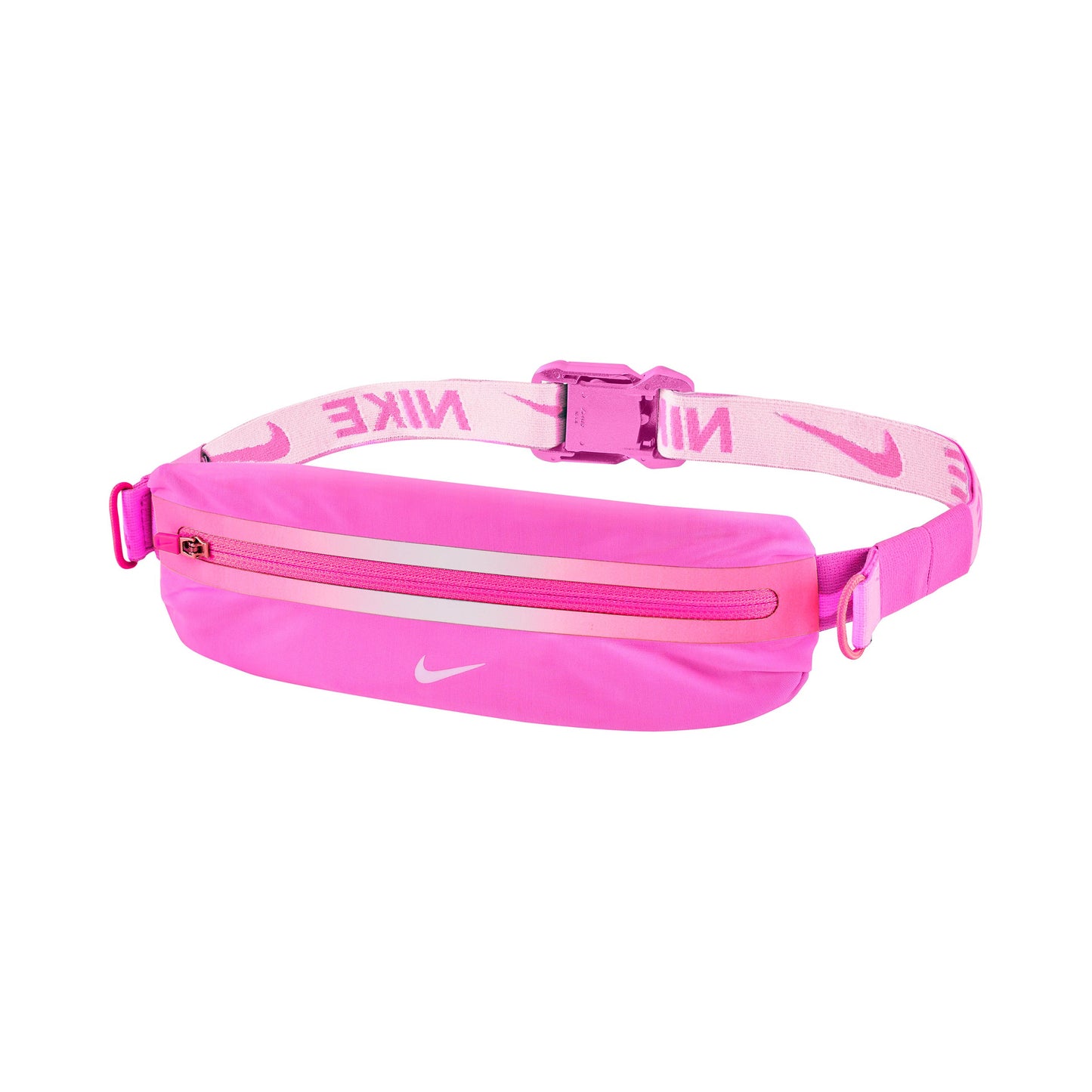 Nike Slim Waistpack 4.0 Löparbälte - rosa, vit