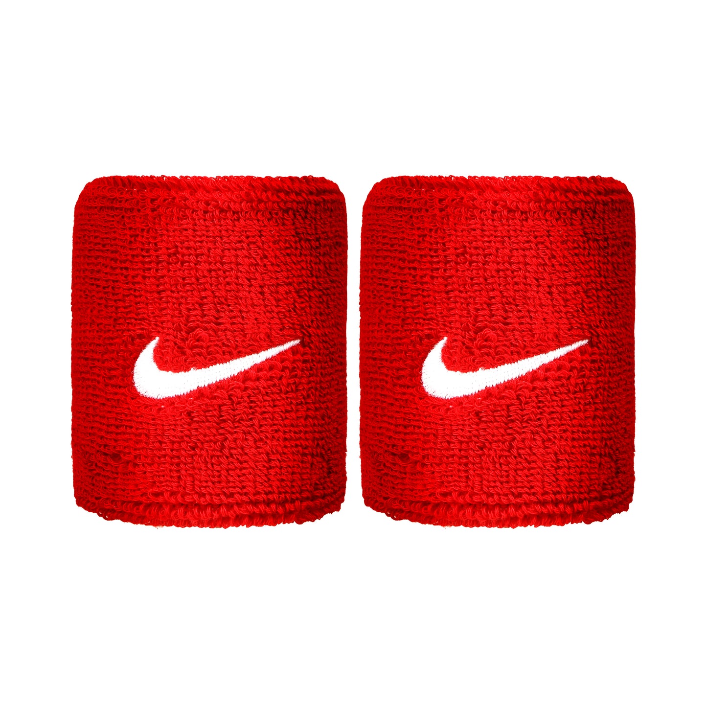 Nike Swoosh Svettband 2-pack kort - röd, vit