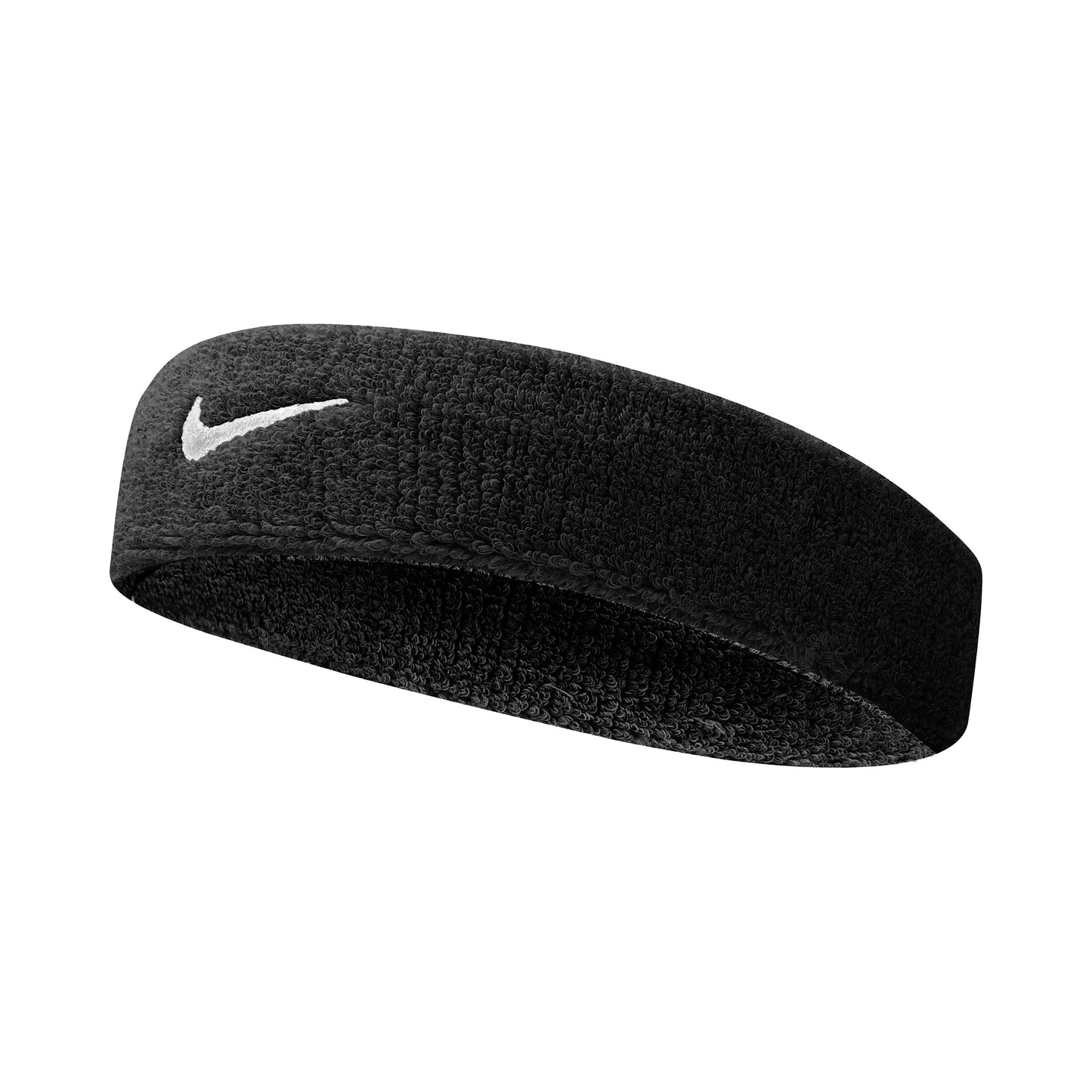 Nike Swoosh Pannband-Svart,Vit