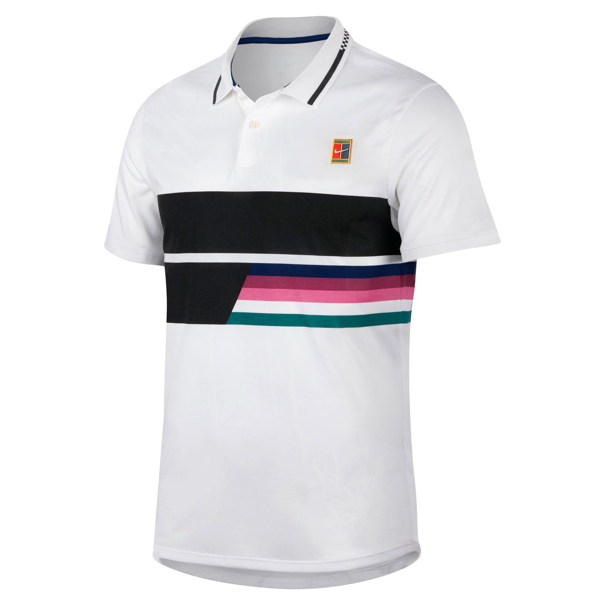 Nike Advantage Polo Herrar - vit, svart