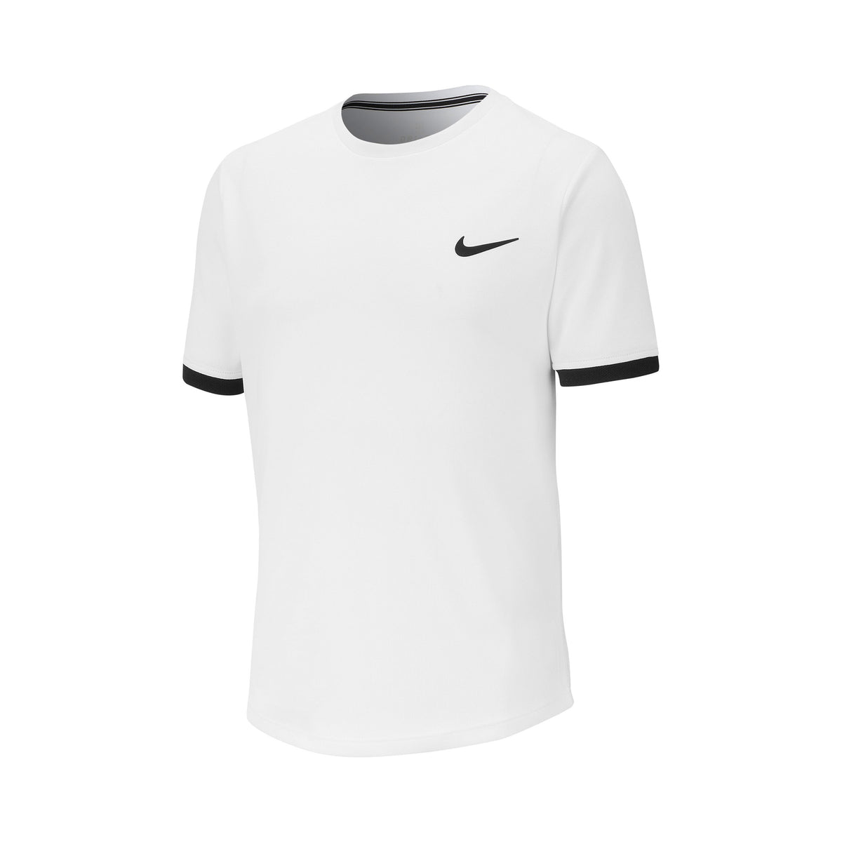 Nike Court Dry T-shirt Pojkar - vit, svart