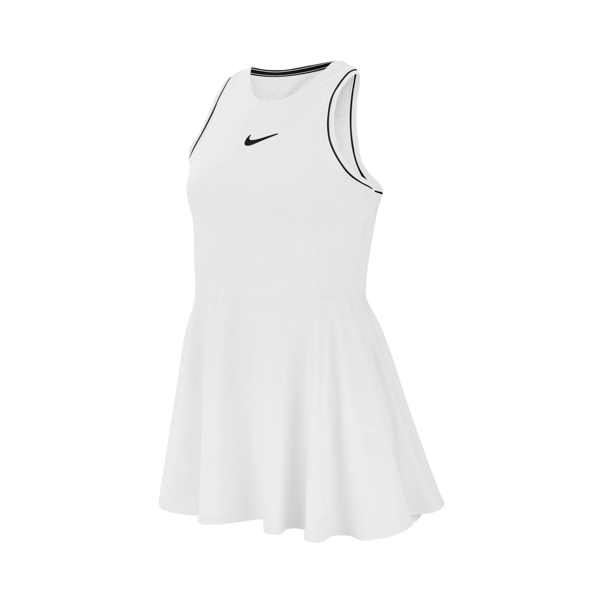 Nike Court Dry  Klänning Flickor - vit, svart