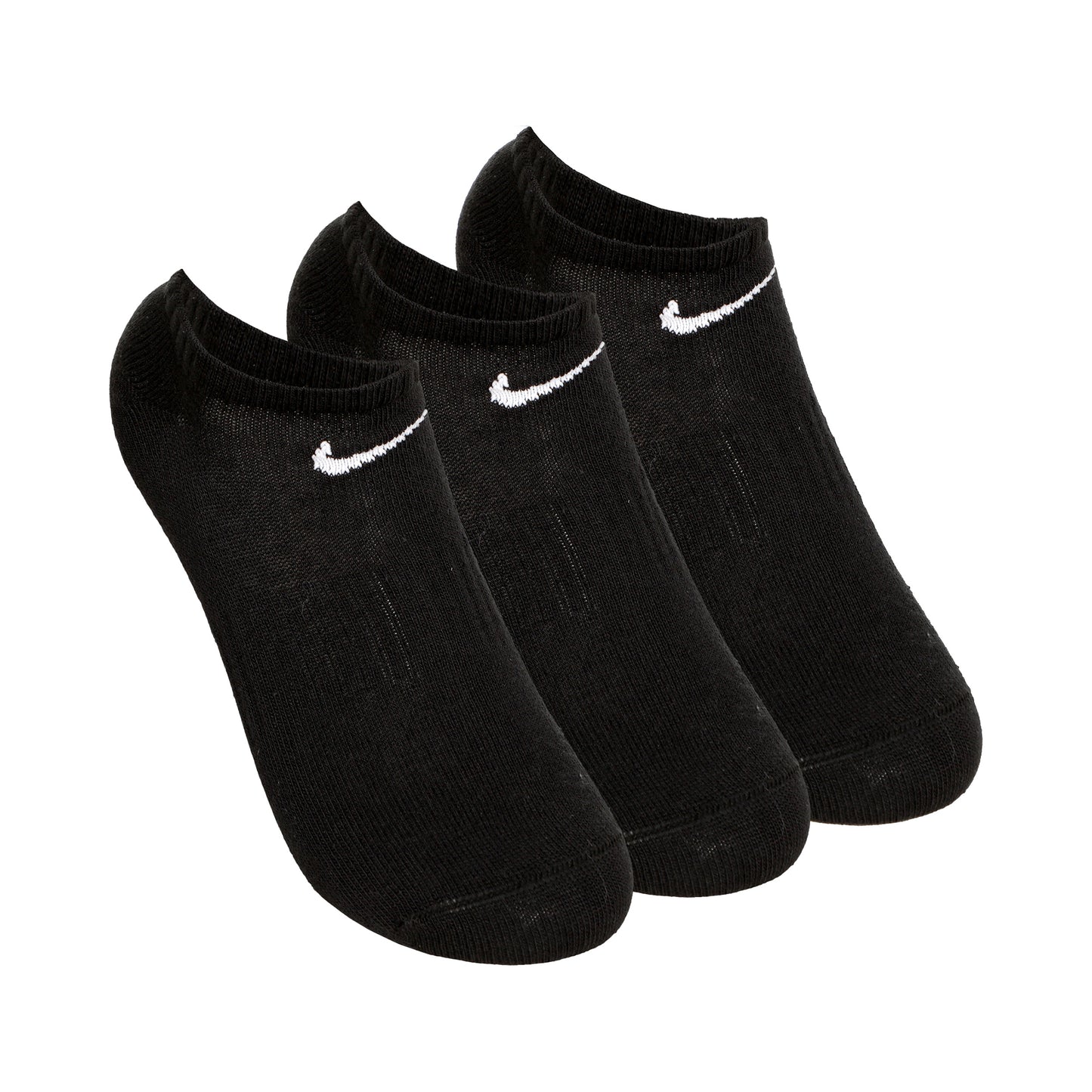 Nike Everyday Lightweight Tennisstrumpor 3-pack Unisex - svart, vit
