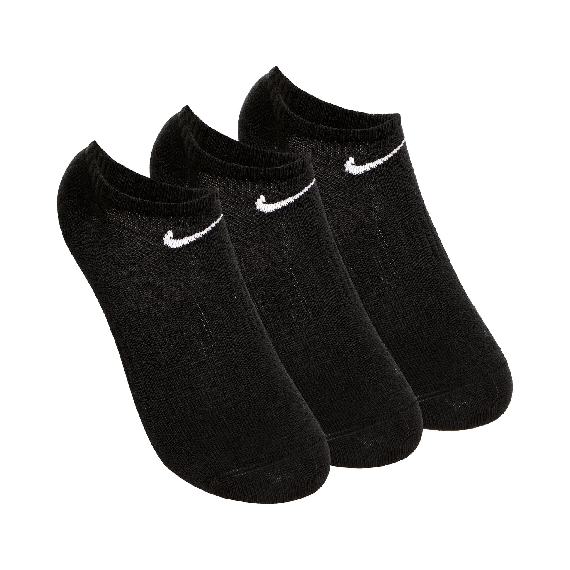 Nike Everyday Lightweight Tennisstrumpor 3-pack Unisex - svart, vit