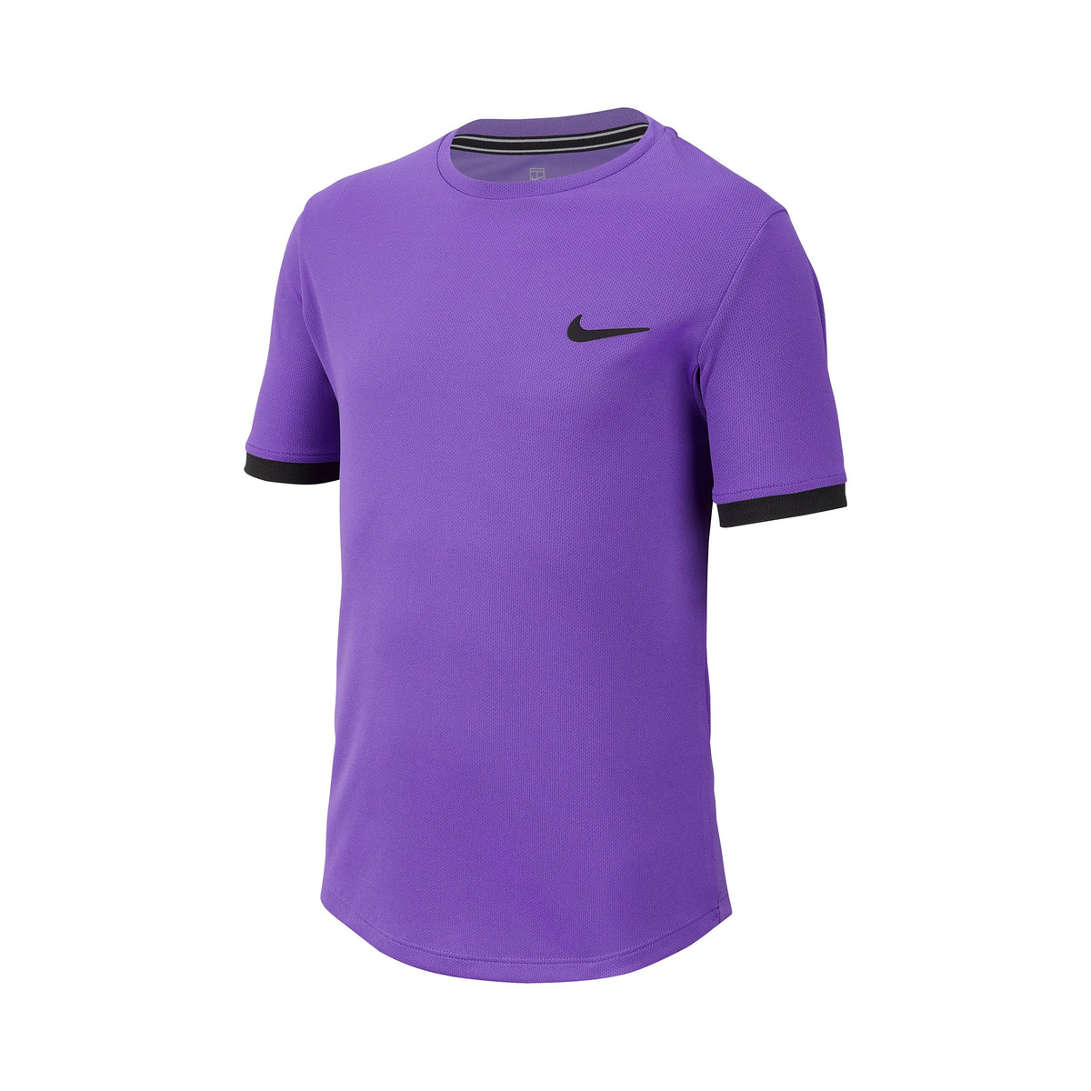Nike Court Dri-Fit T-shirt Pojkar-Lila,Svart