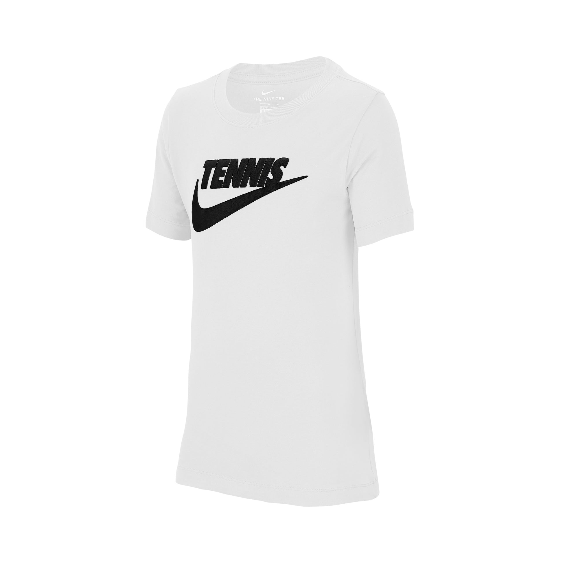 Nike Court Dri-Fit Graphic T-shirt Pojkar - vit, svart