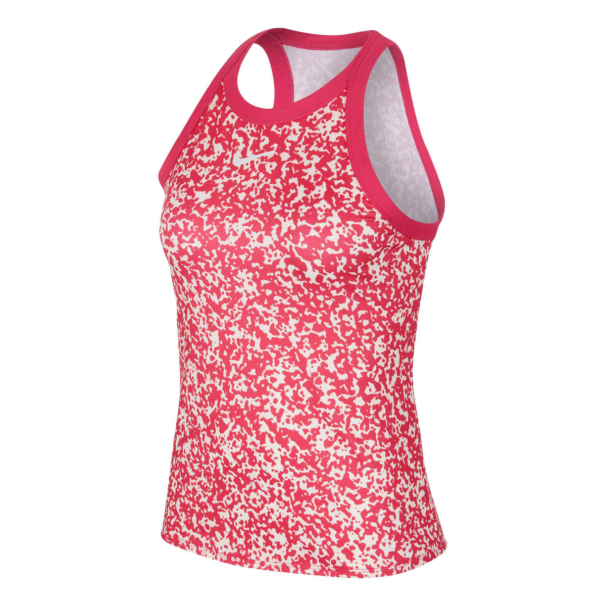 Nike Court Dri-Fit Linne Damer - pink, vit