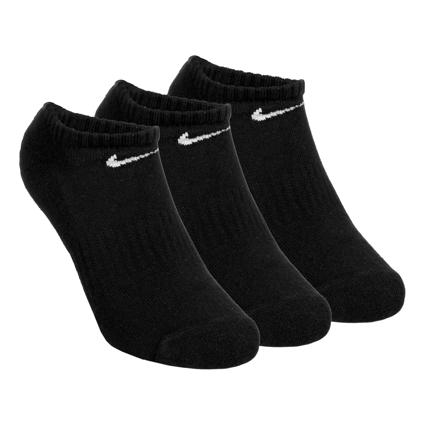 Nike Everyday Lightweight No Show Tennisstrumpor 3-pack Unisex - svart, vit