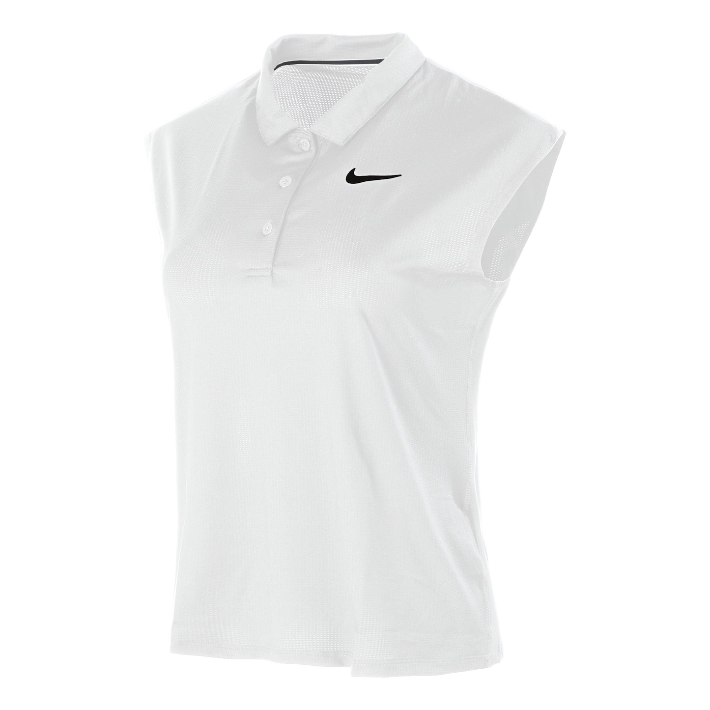 Nike Court  Polo Damer - vit,