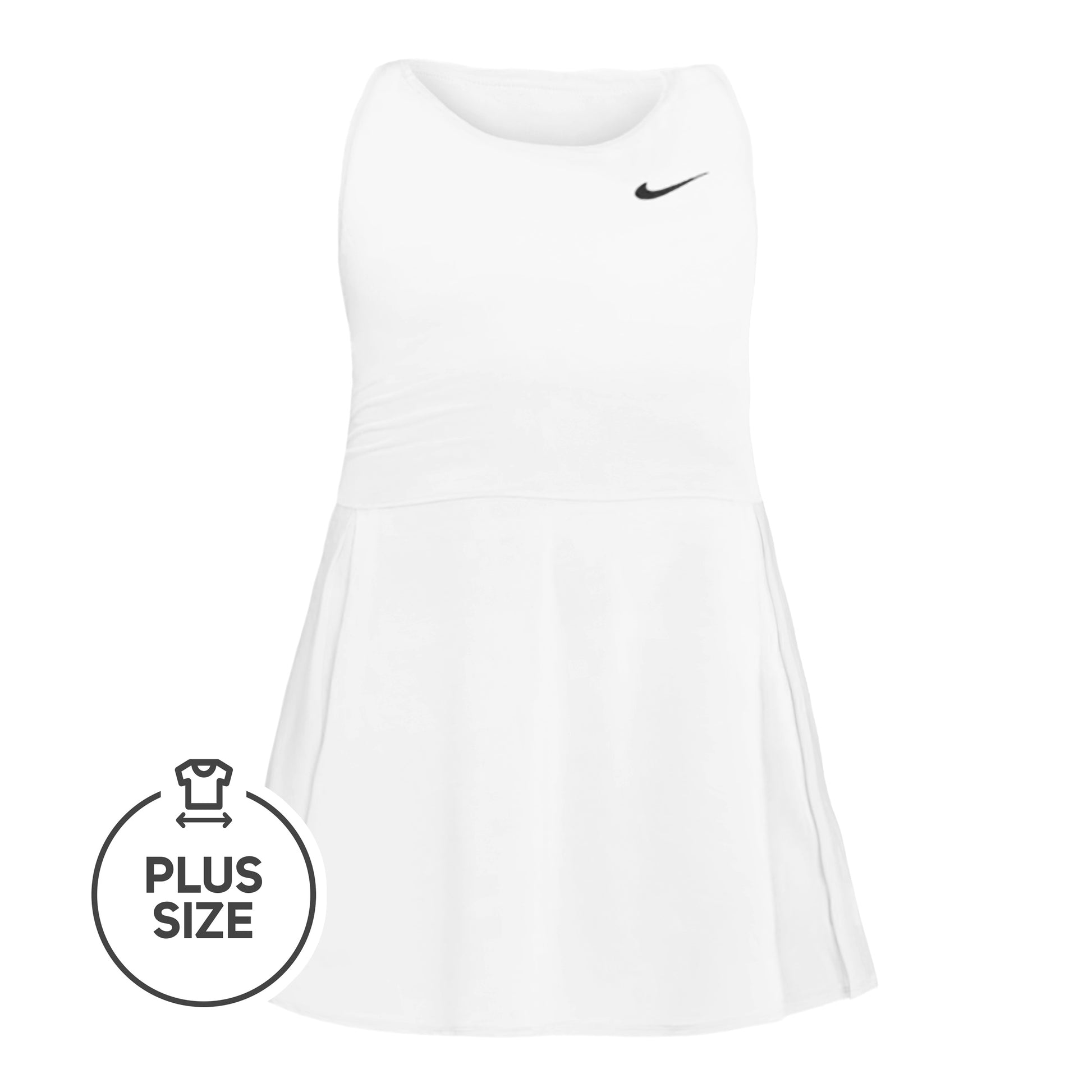 Nike Court Advantage Plus Size Klänning Damer - vit,