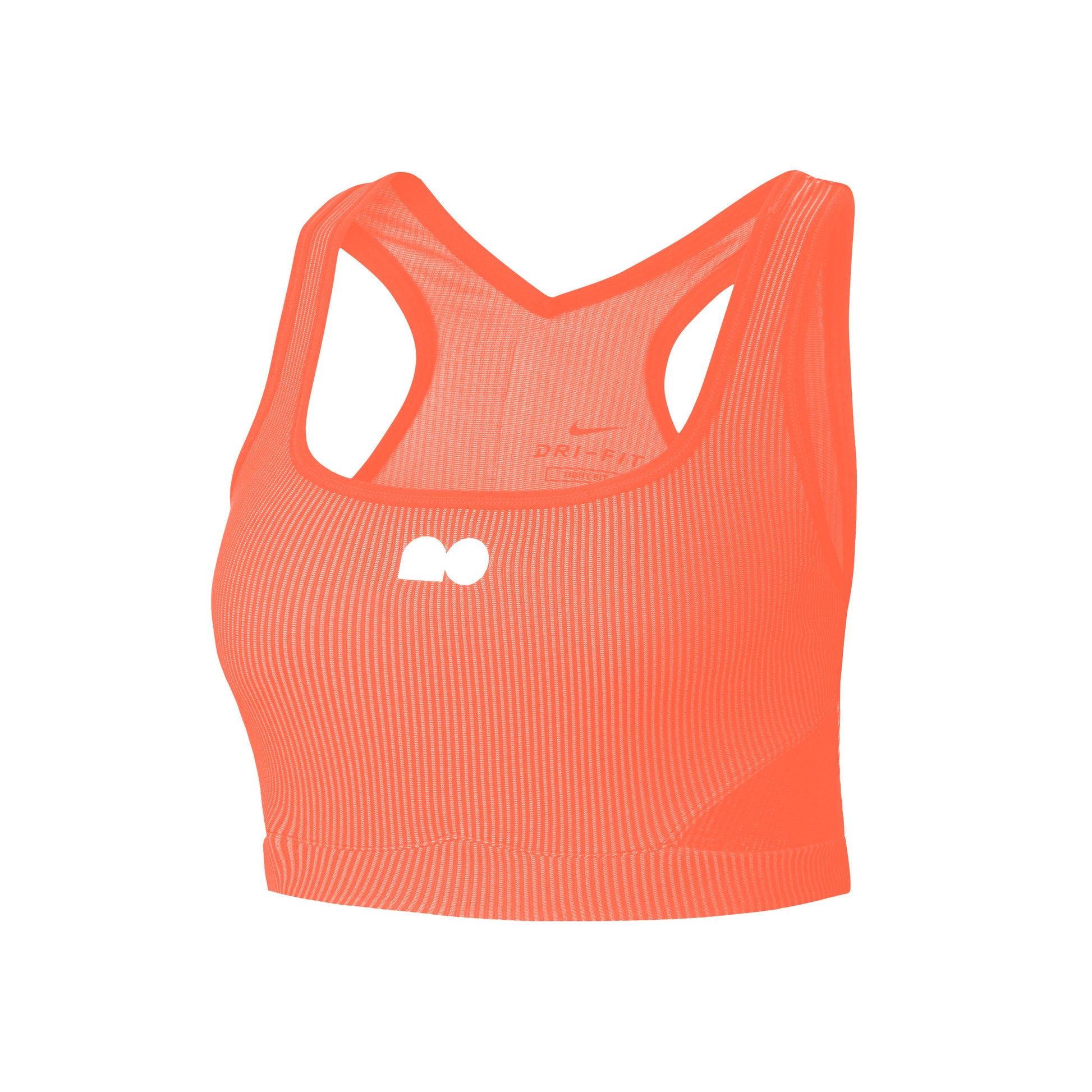 Nike Court NJC Naomi Osaka Crop Linne Damer - orange, vit