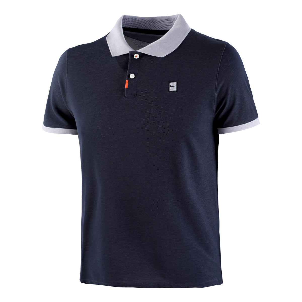 Nike Slam Slim Polo Herrar - mörkblå, ljusblå