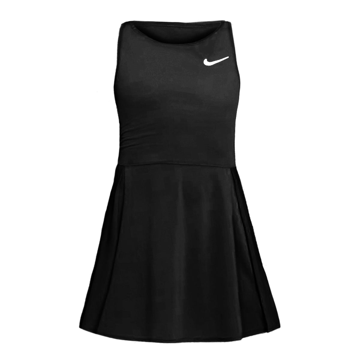 Nike Court Advantage Klänning Damer - svart, vit