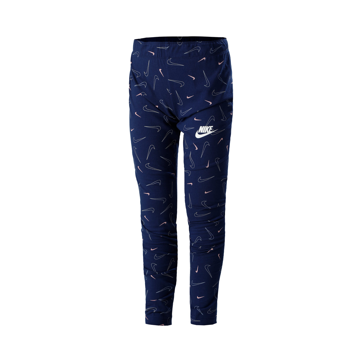 Nike Favorites All Over Print Tights Flickor - blå, vit